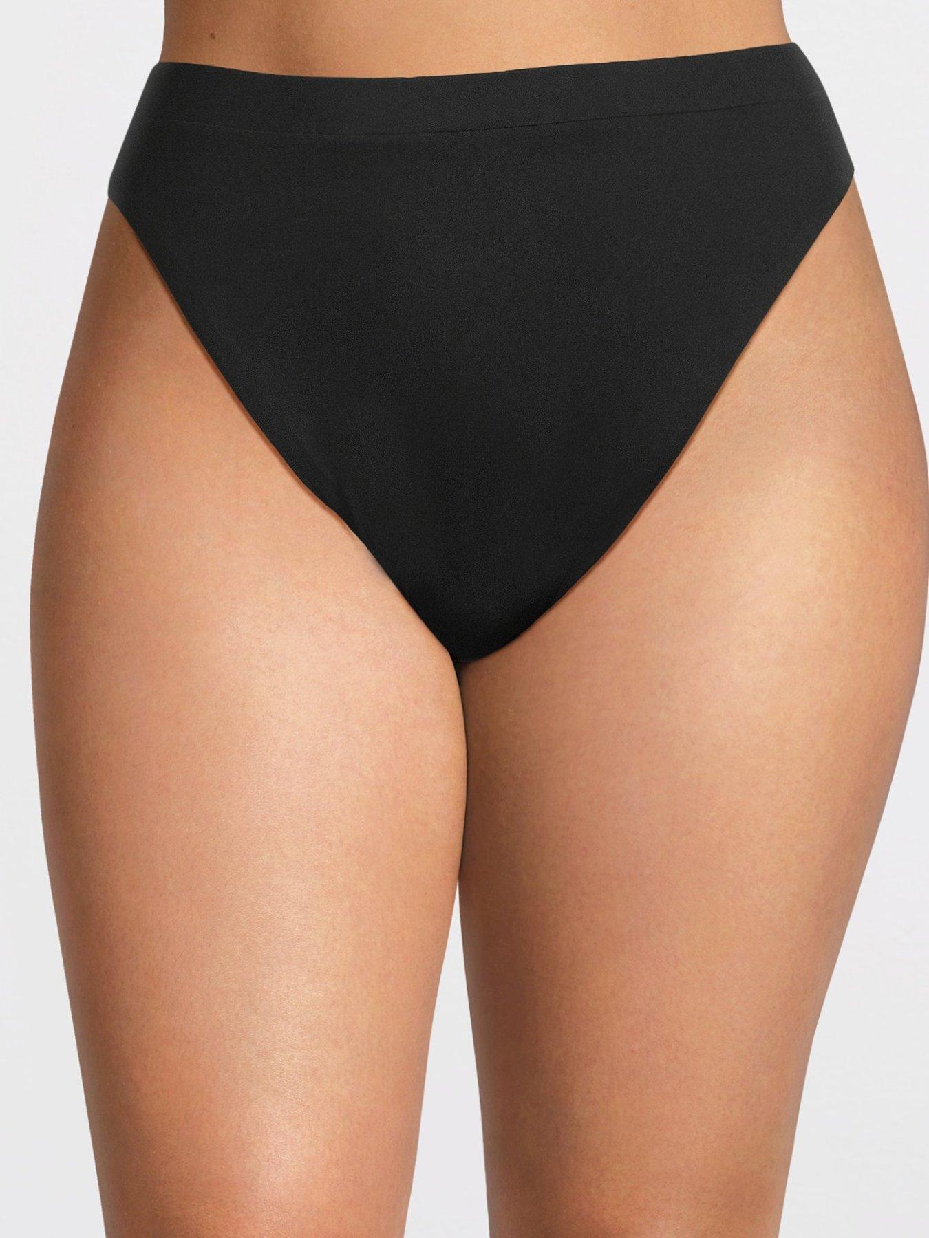 Image 1 of 5 of Nike Womens Essential Extended Size High Waisted Bottom - Black