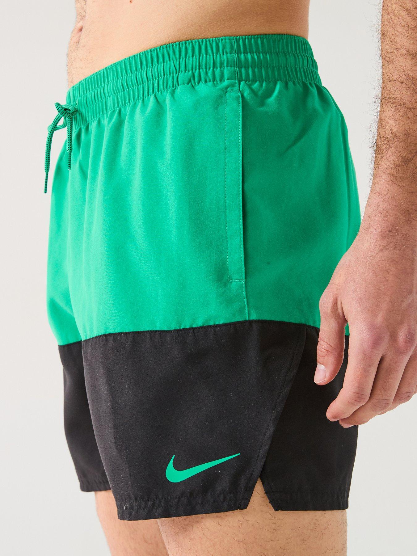 Image 4 of 4 of Nike Mens Split 5 Inch Volley Swim Short - Green