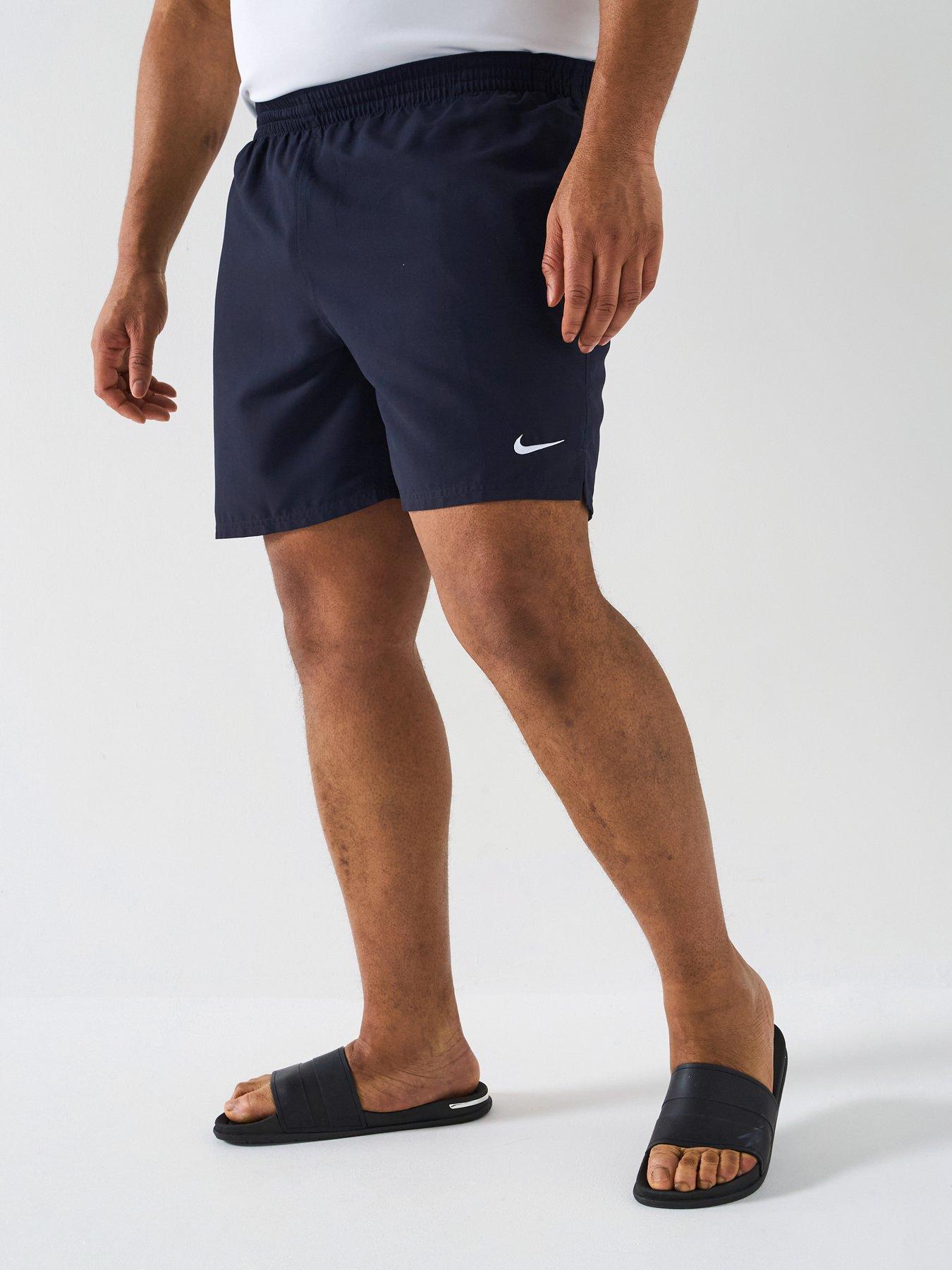 undefined Mens Plus Size 7Inch Volley Swim Shorts - Navy