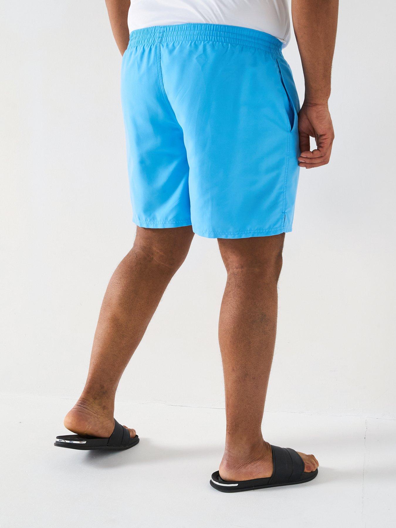 Image 2 of 6 of Nike Mens Plus Size 7Inch Volley Swim Shorts - Blue