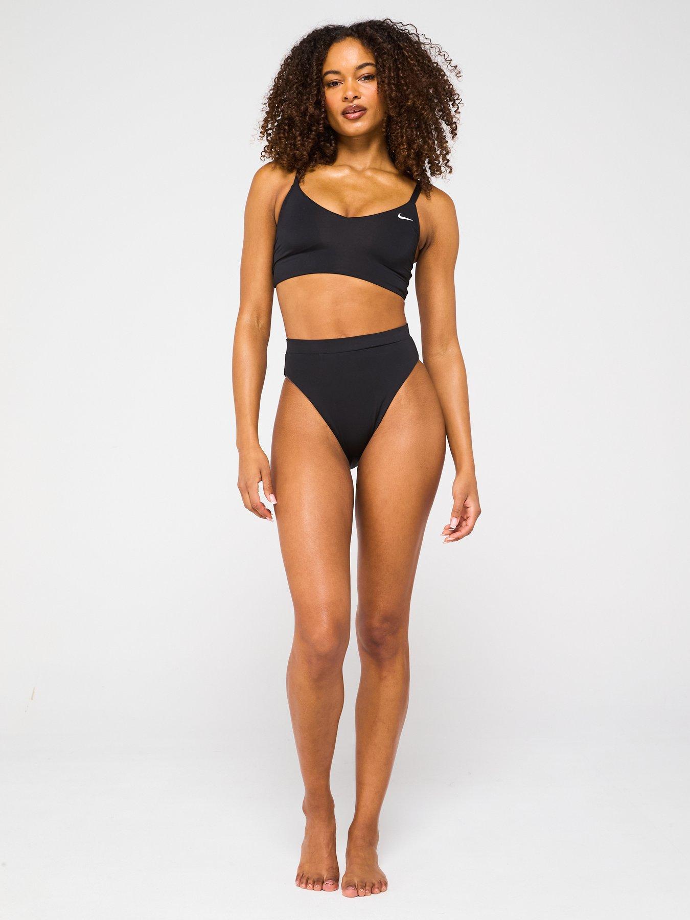 Image 3 of 4 of Nike Womens Essential High Waister Bottom - Black