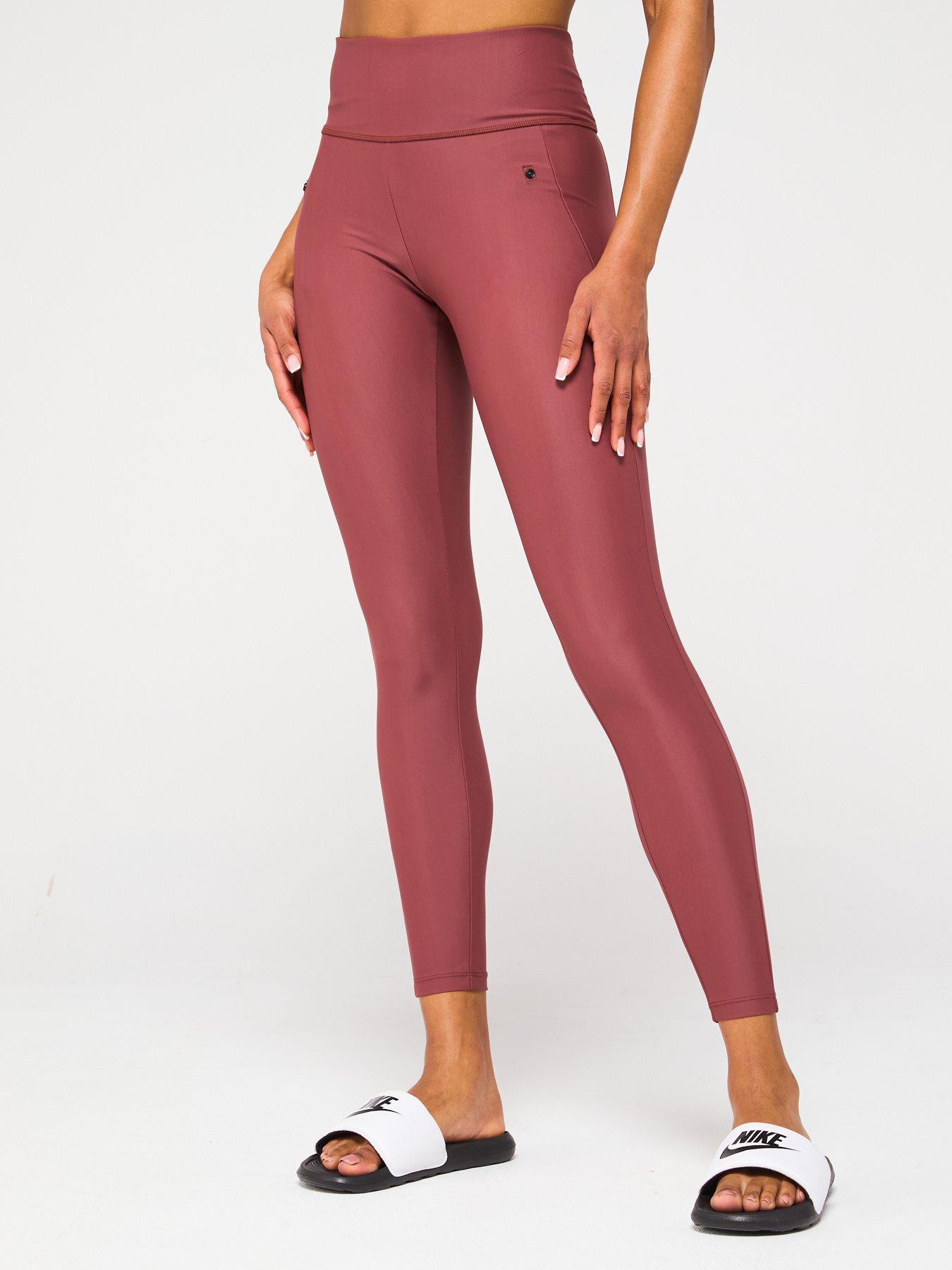 undefined Womens Victory Swim Slim Legging - Red