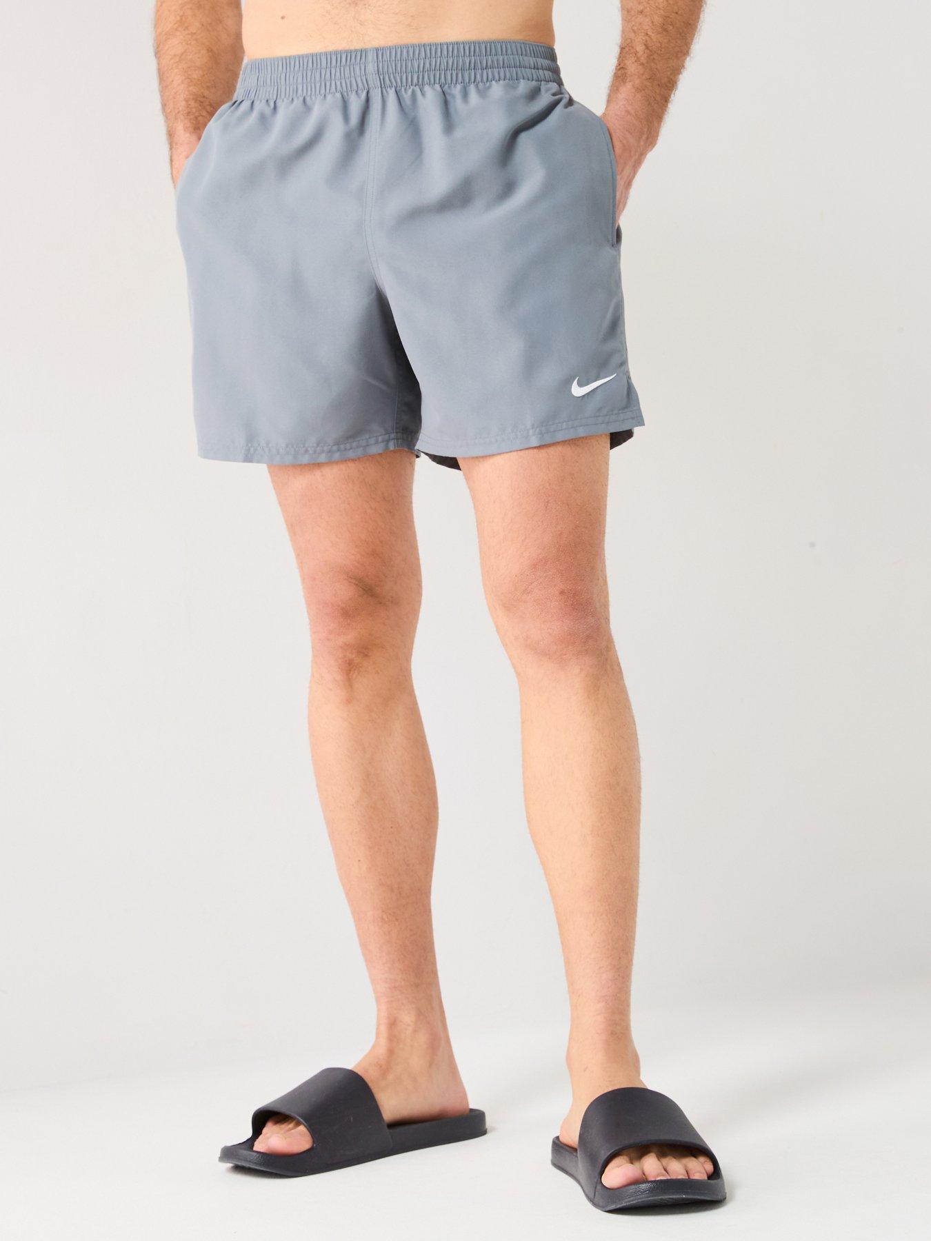 Nike Mens Essential 5 Inch Volley Swim Short - Grey
