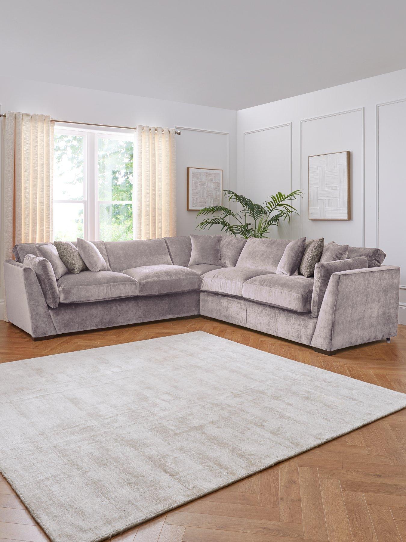 Very Home Caressa Fabric Corner Group Sofa