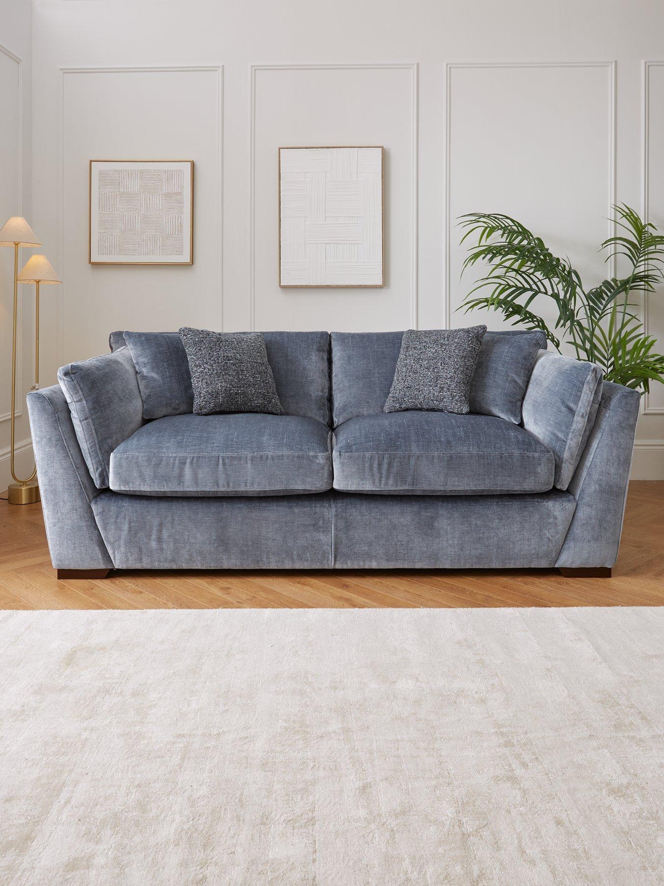The Very Collection Caressa Fabric 3 Seater Sofa