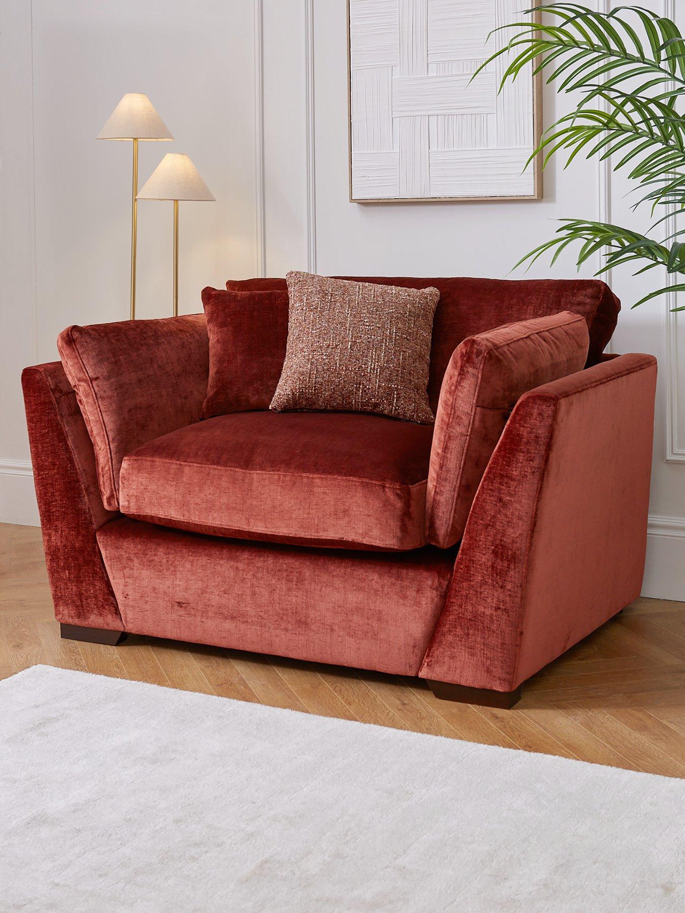 very-home-caressa-fabric-love-chair