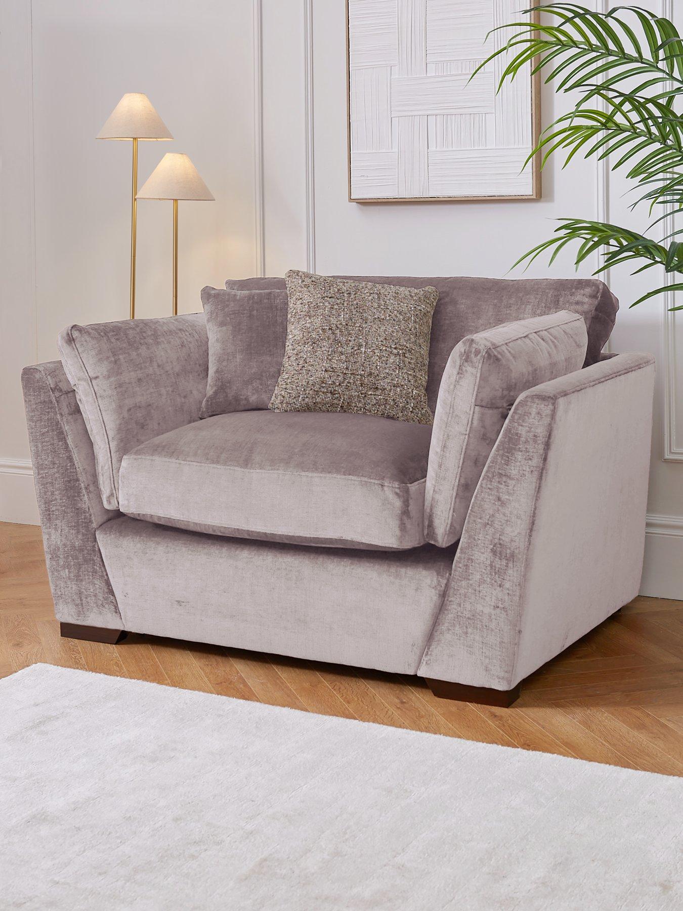 very-home-caressa-fabric-love-chair