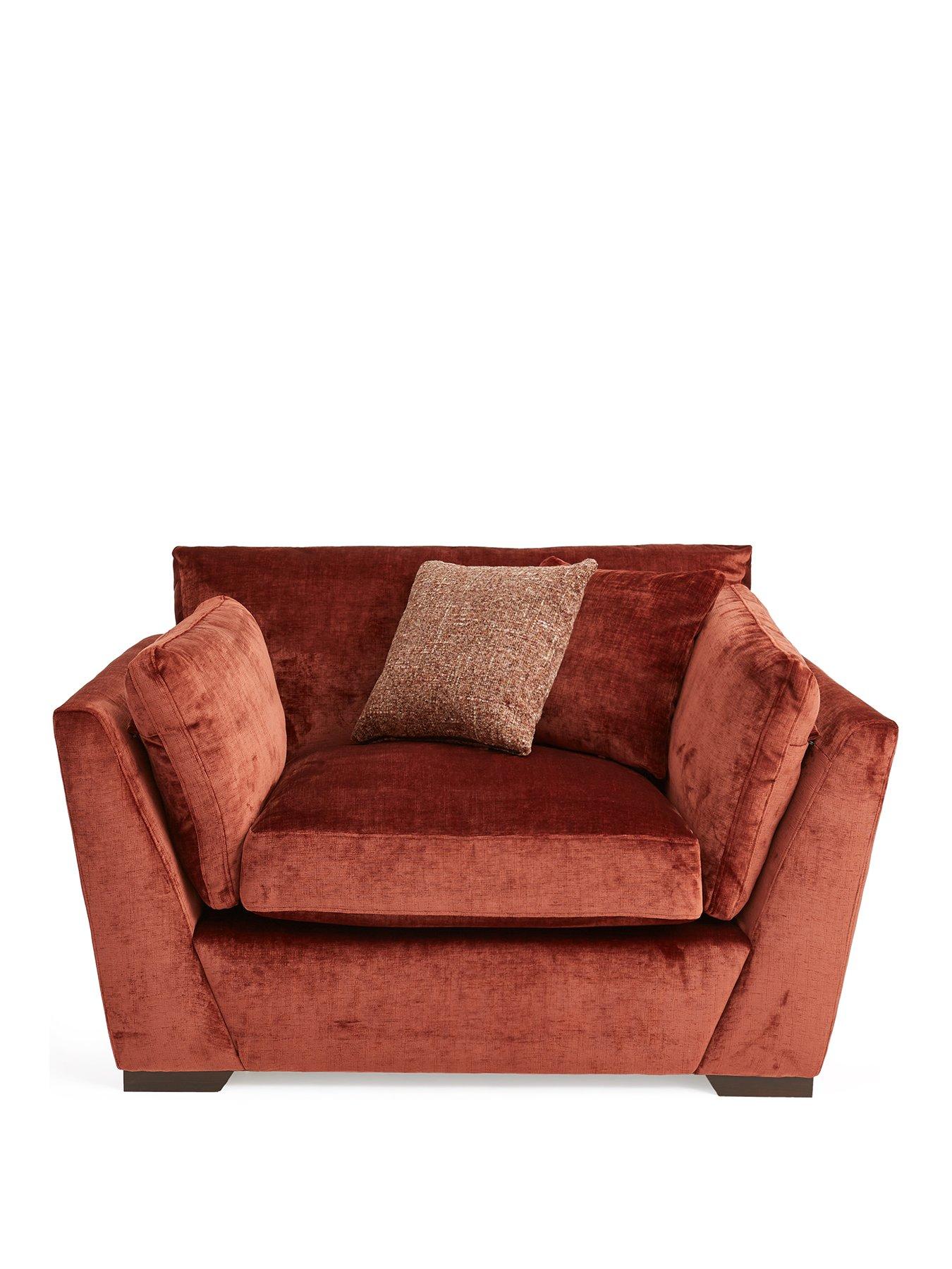 Image 2 of 7 of Very Home Caressa Fabric Snuggle&nbsp;Chair