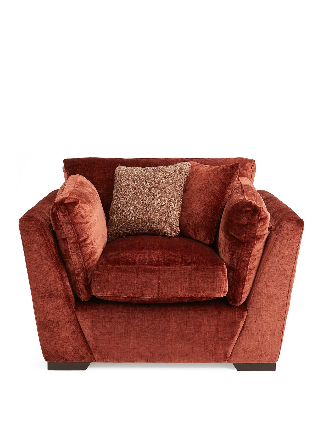 Image 2 of 7 of Very Home Caressa Fabric Armchair