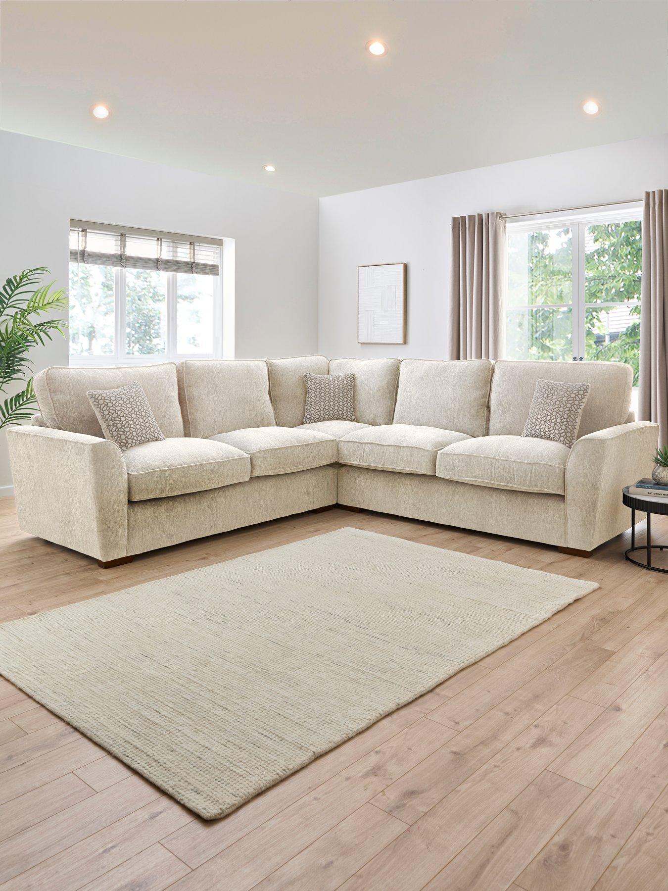 The Very Collection Lucerne Fabric Corner Group Sofa - Made to Order in the UK - FSC® Certified