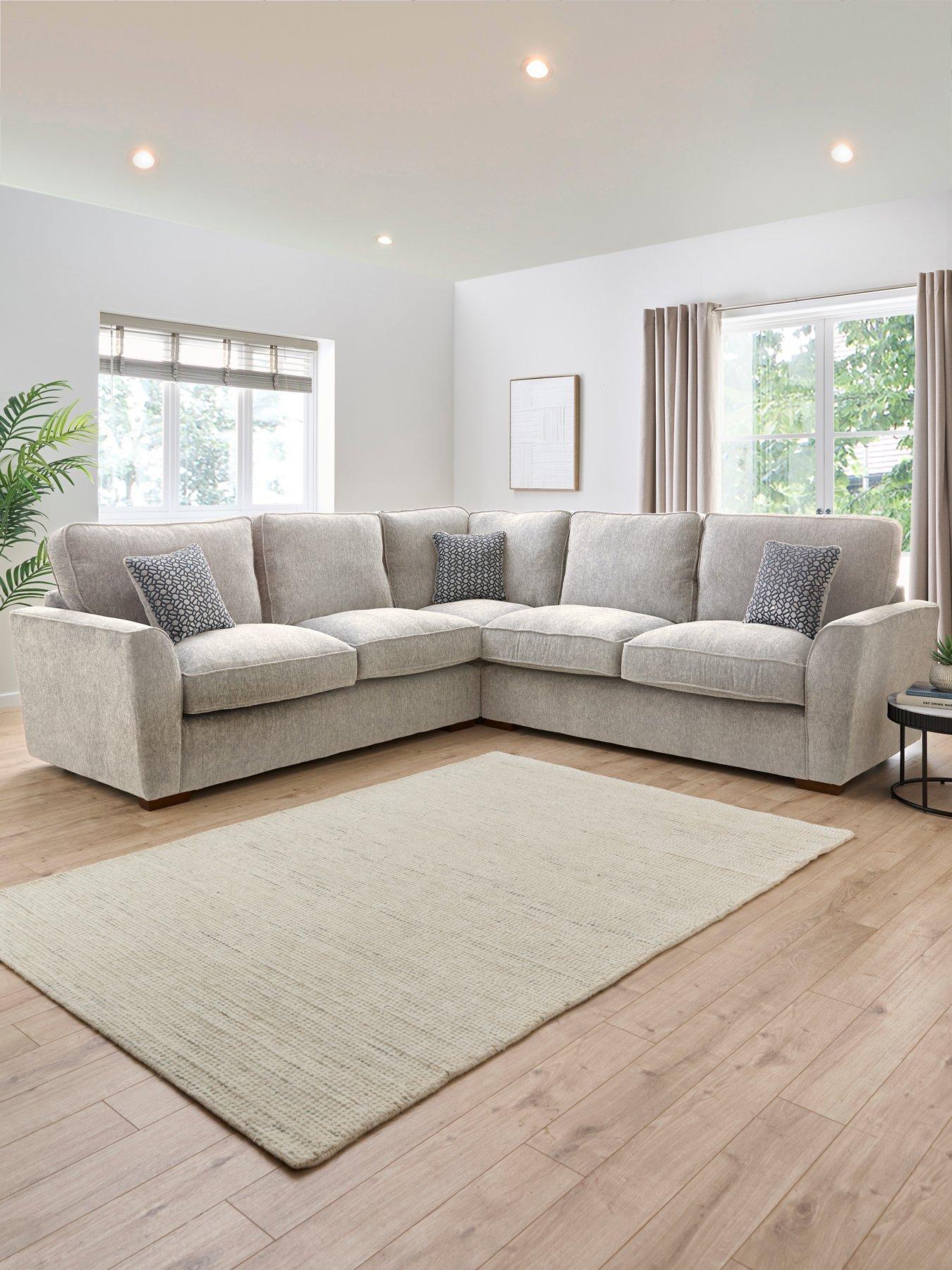 undefined Lucerne Fabric Corner Group Sofa - Made to Order in the UK
