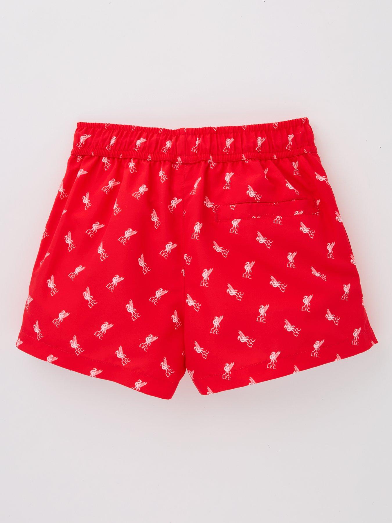 back image of liverpool-fc-lfc-all-over-print-swim-shorts-red