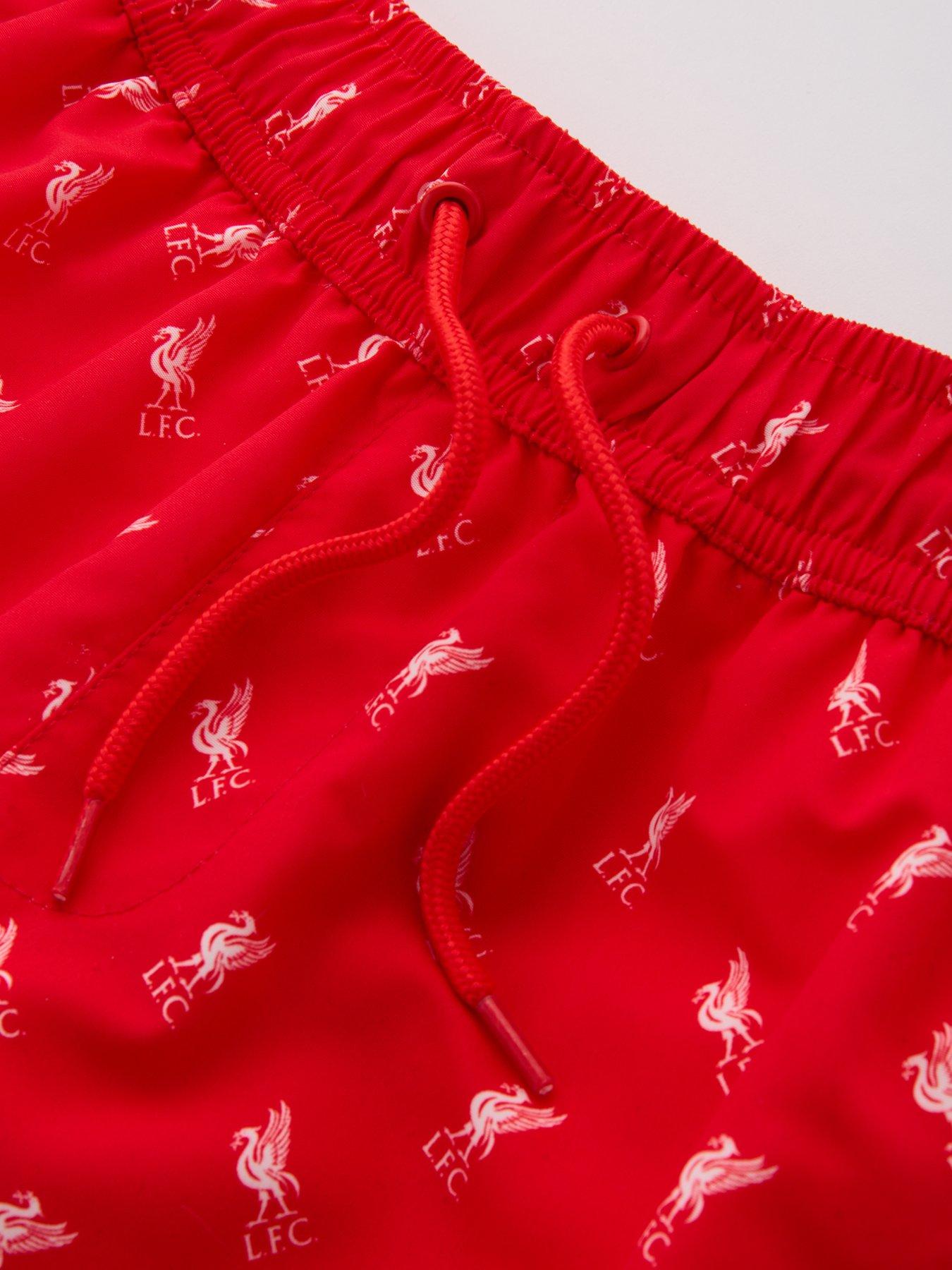  image of liverpool-fc-lfc-all-over-print-swim-shorts-red