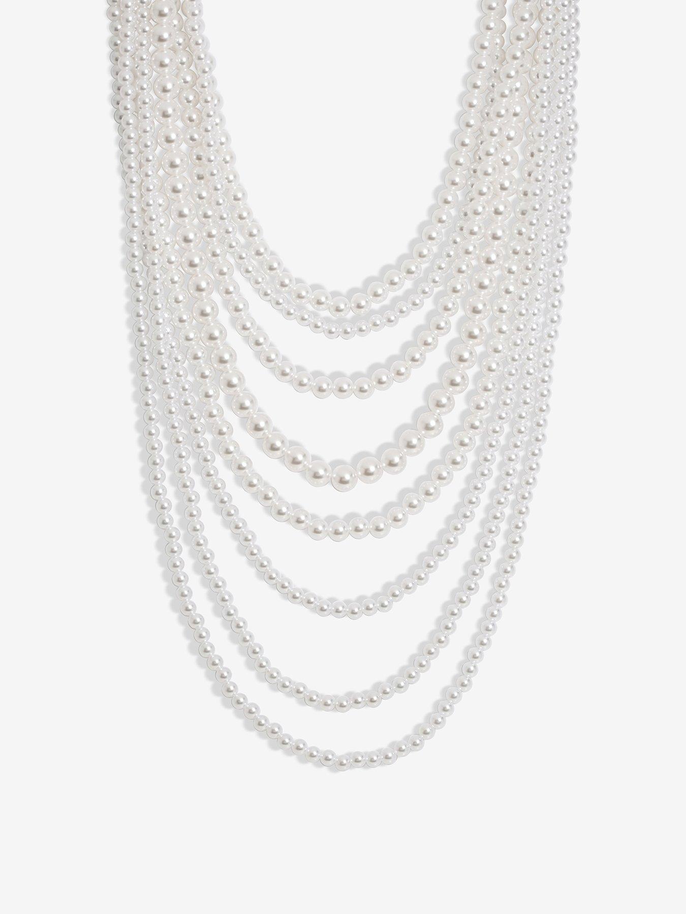 mood-silver-pearl-statement-layered-bib-necklace