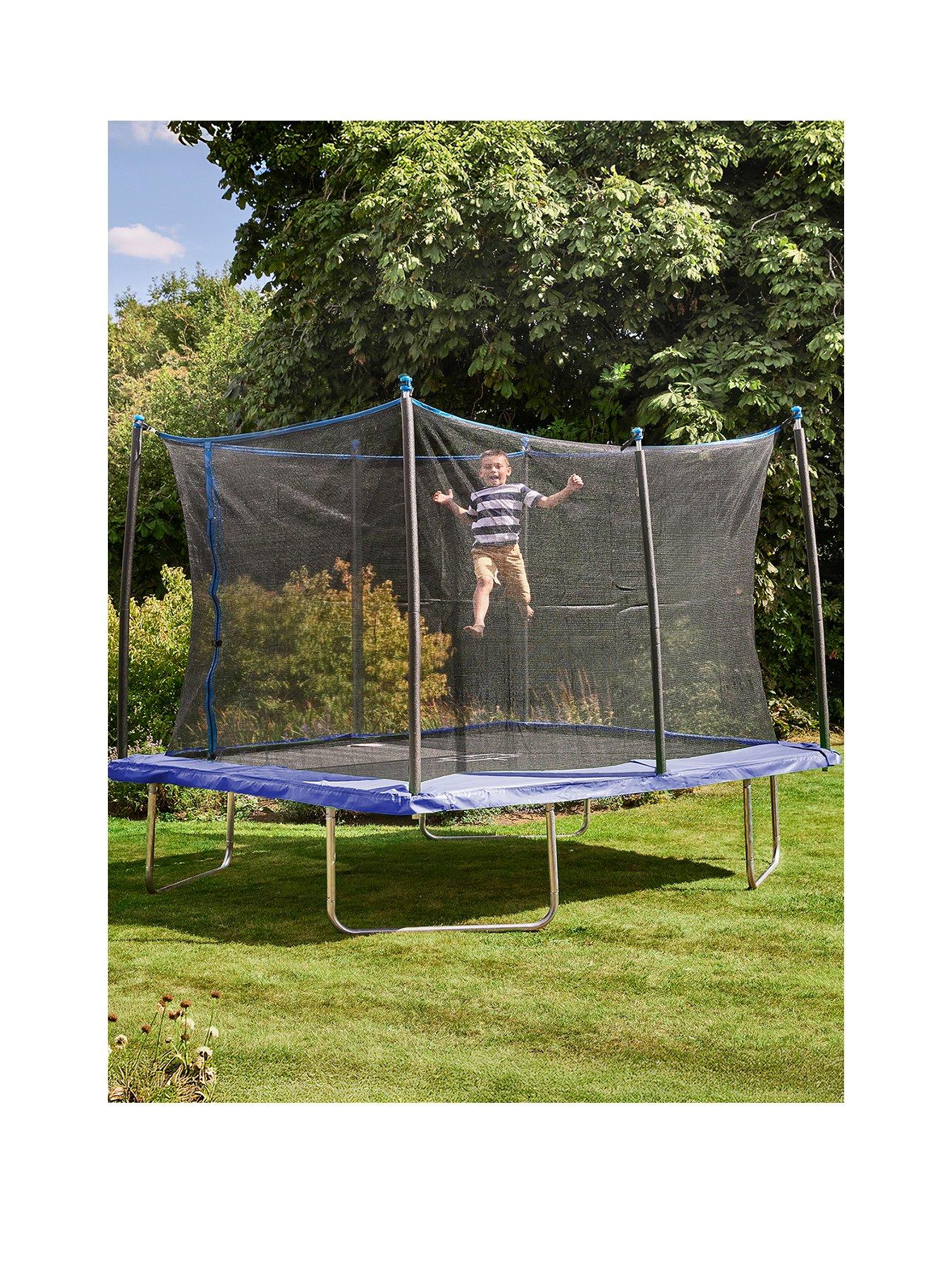 Sportspower 12ft x 8ft Rectangular Trampoline  &  Enclosure