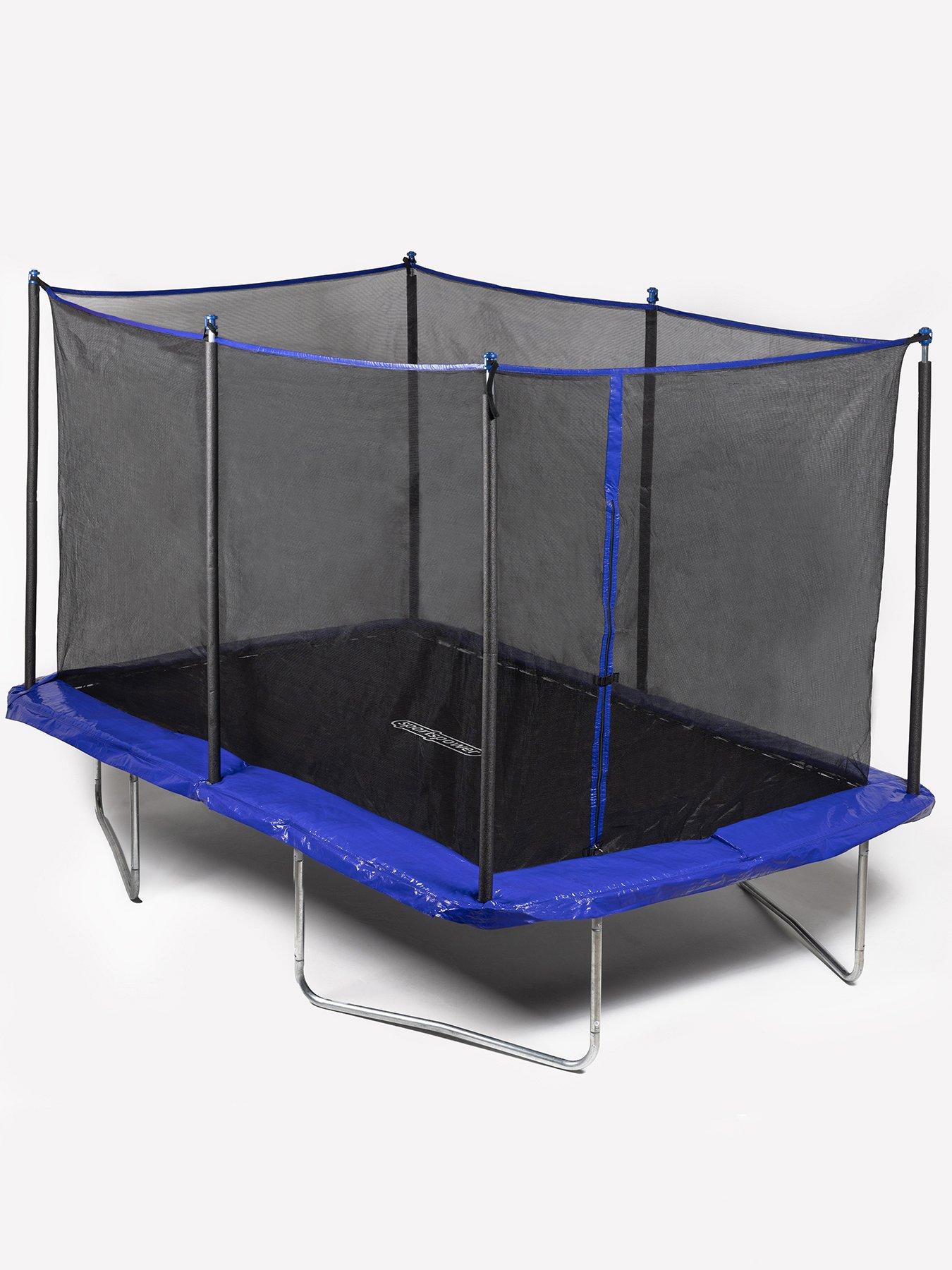 Image 2 of 6 of Sportspower 12ft x 8ft Rectangular Trampoline &amp; Enclosure