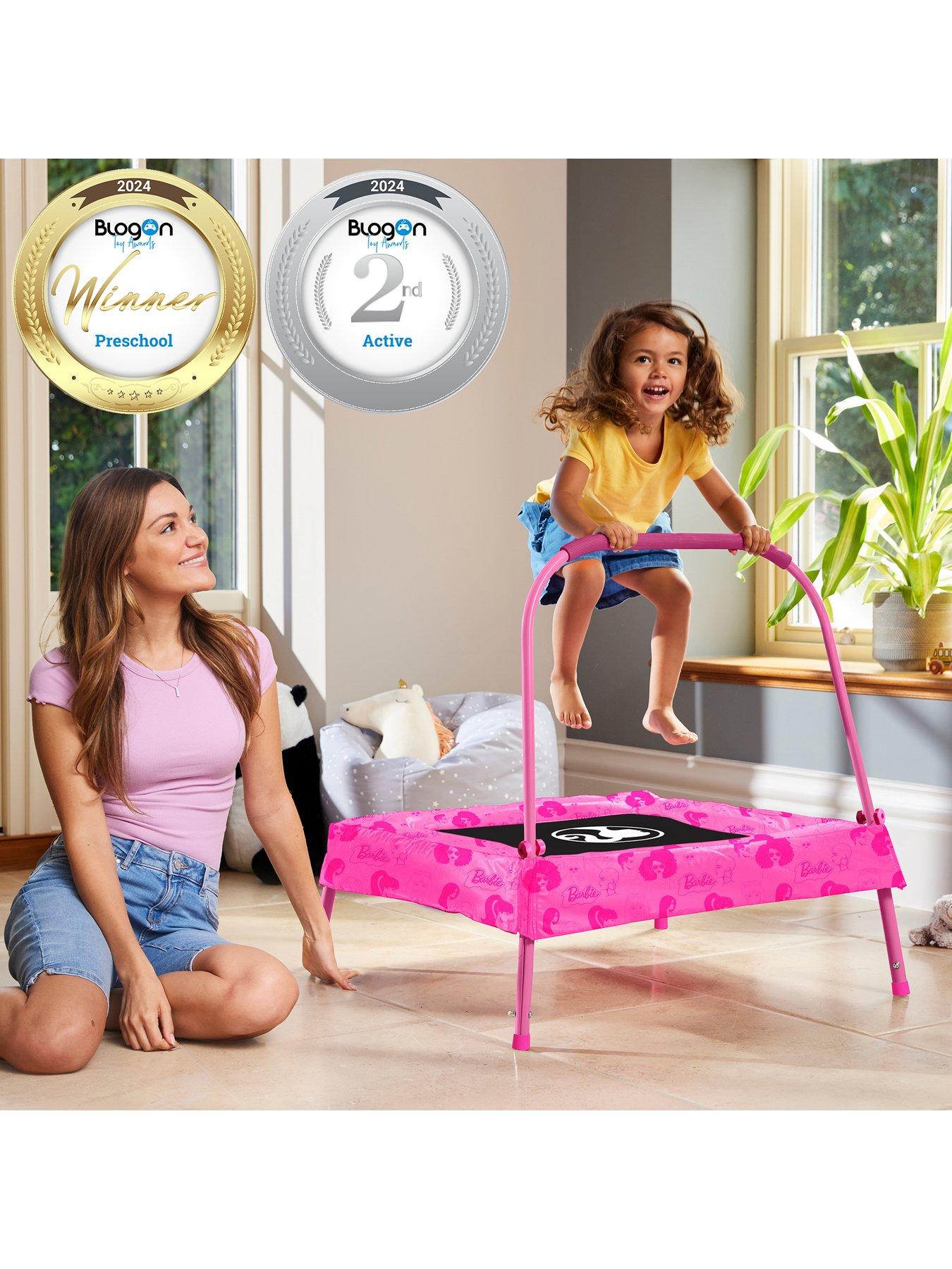 Image 2 of 7 of Sportspower Barbie Junior Trampoline