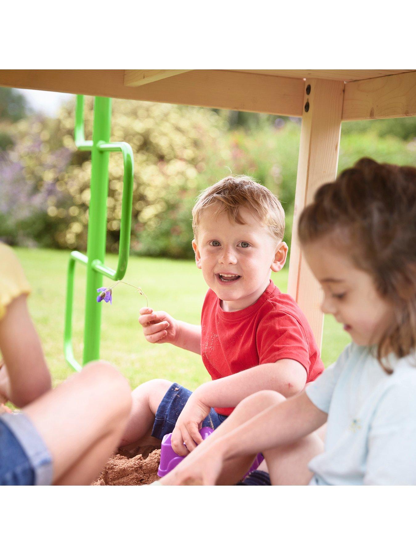 Image 2 of 7 of Sportspower Wooden house Climber with Sandpit