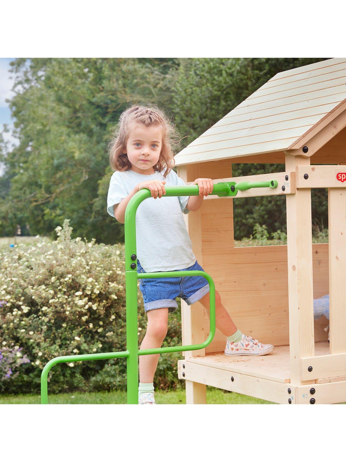 Image 5 of 7 of Sportspower Wooden house Climber with Sandpit