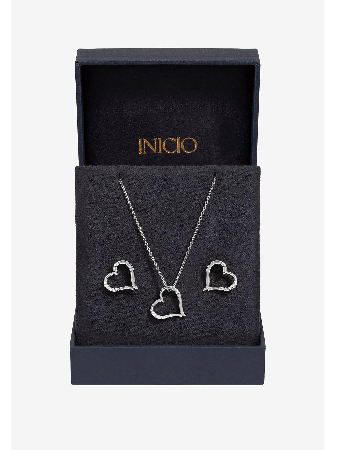 inicio-silver-plated-heart-pendant-set-gift-box