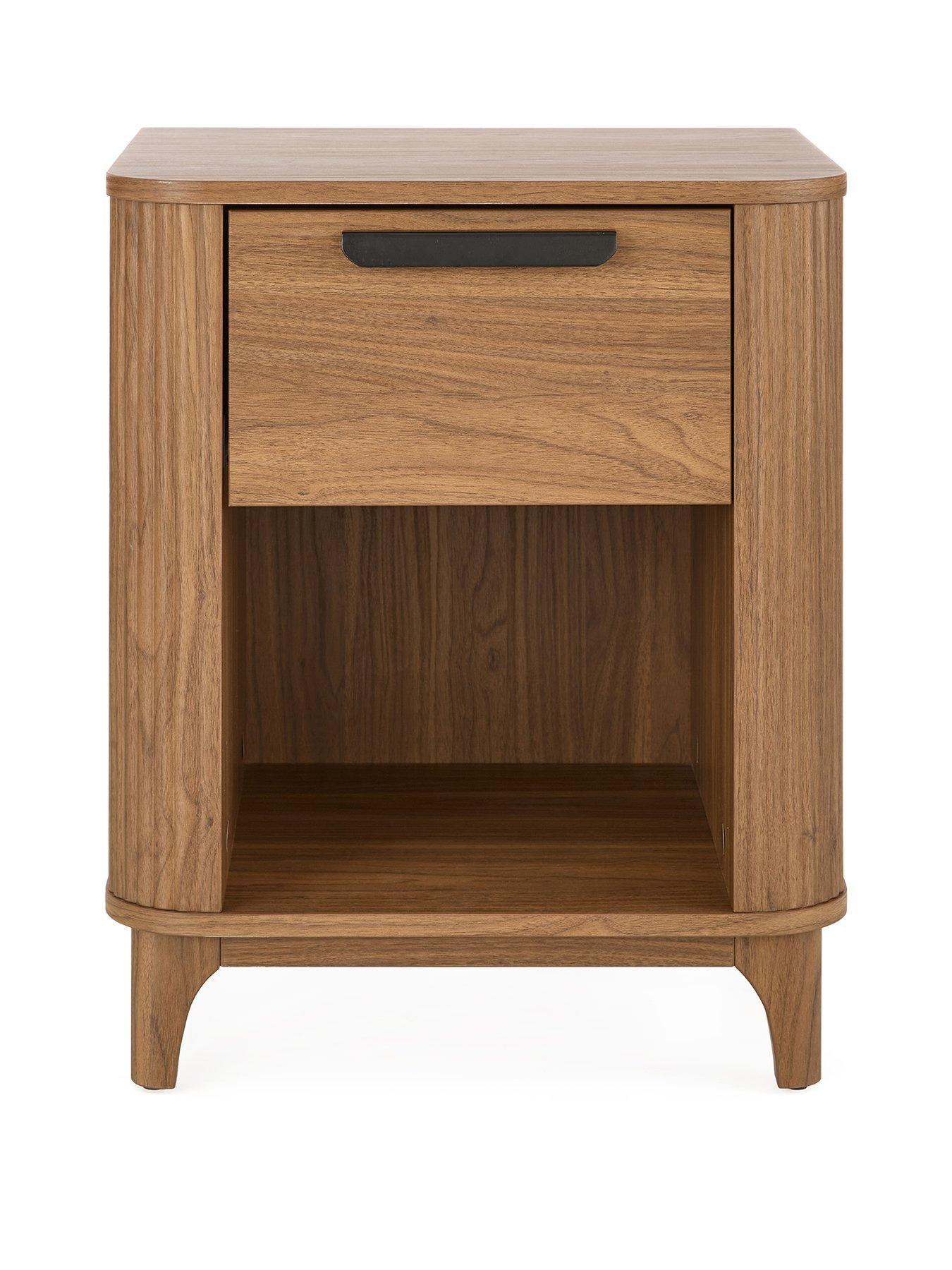 Image 2 of 7 of The Very Collection Carina 1 Drawer Bedside Chest - Mid Oak - FSC&reg; Certified