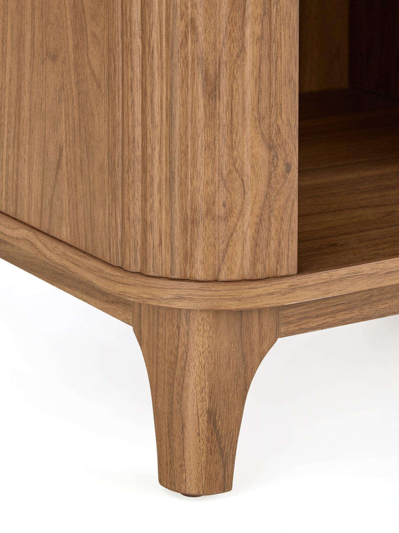  image of very-home-carina-1-drawer-bedside-chest-mid-oak-fscreg-certified