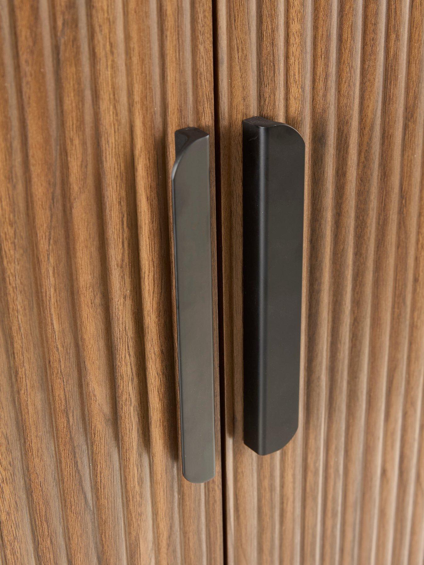  image of very-home-carina-2-door-plinth-wardrobe-mid-oak