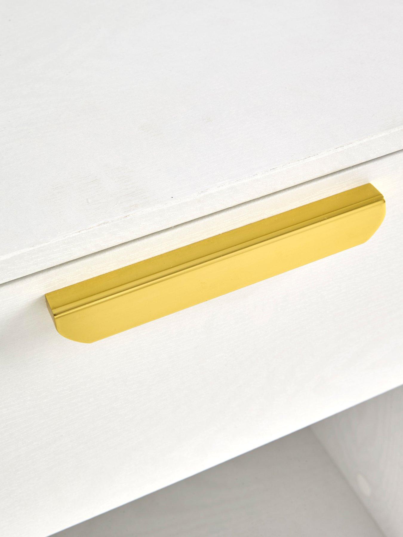 Image 6 of 7 of The Very Collection Carina 1 Drawer Bedside Chest - White - FSC&reg; Certified