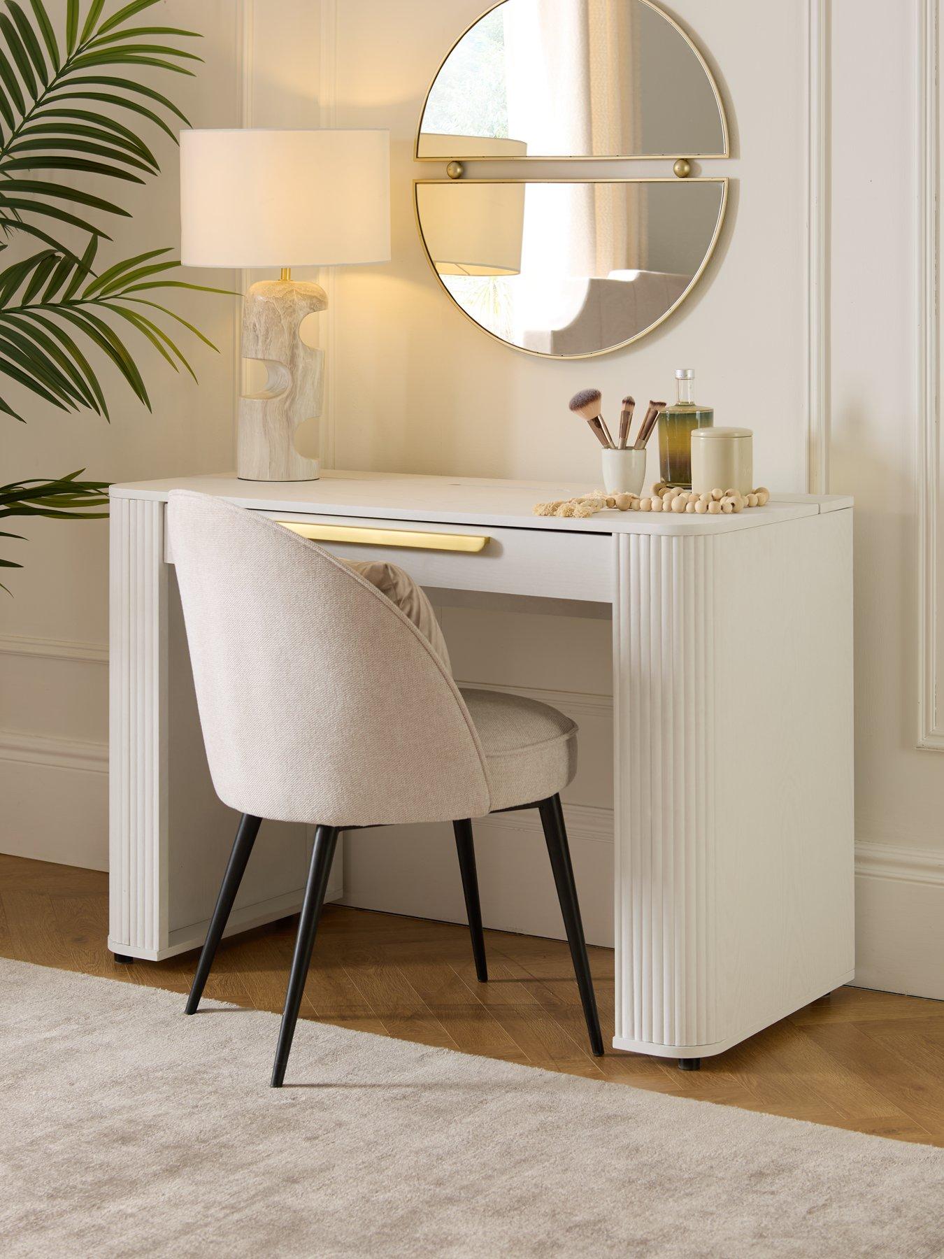 The Very Collection Carina Dressing Table - White - FSC® Certified