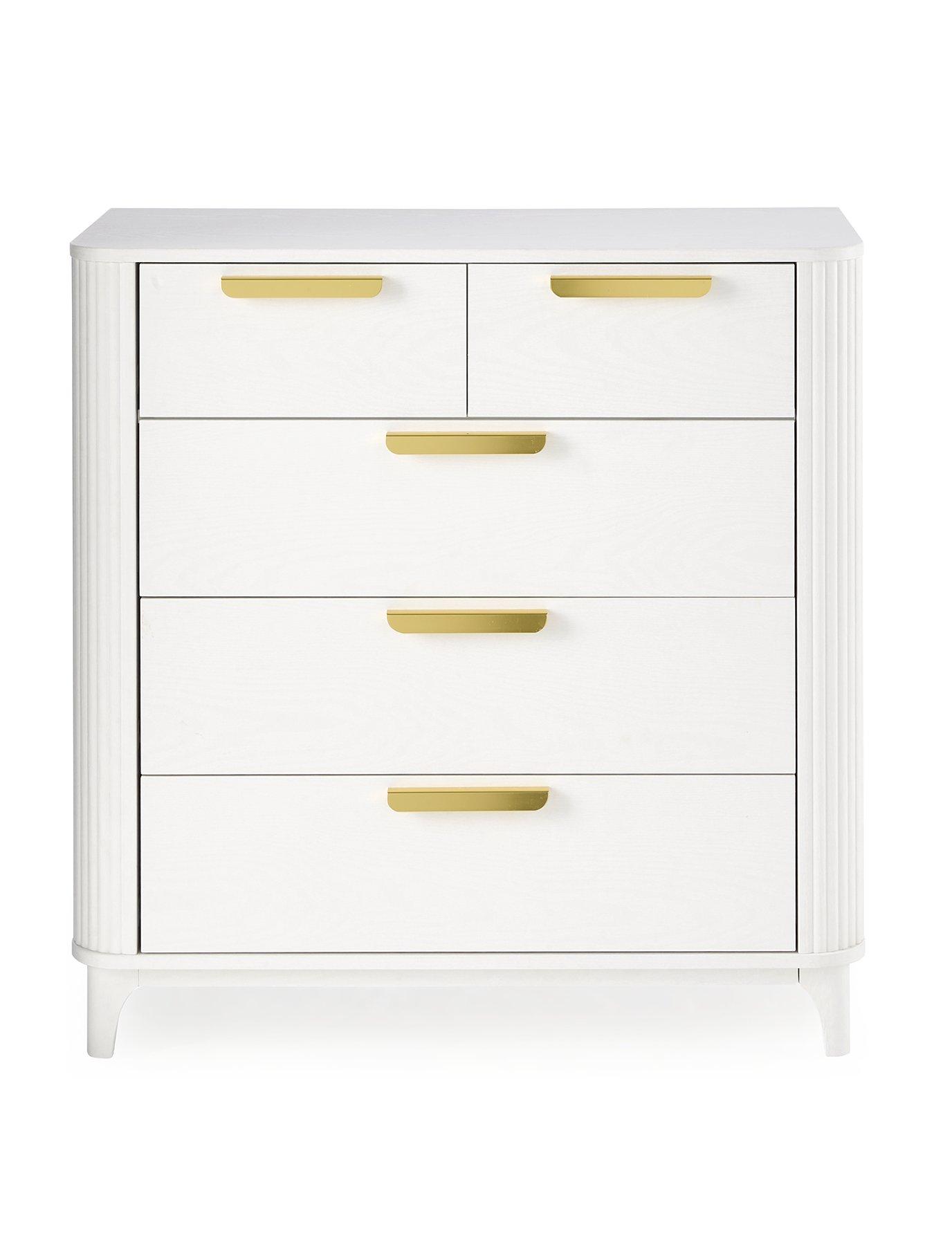 Image 2 of 7 of Very Home Carina 2 + 3&nbsp;&nbsp;Drawer Chest - White - FSC&reg; Certified