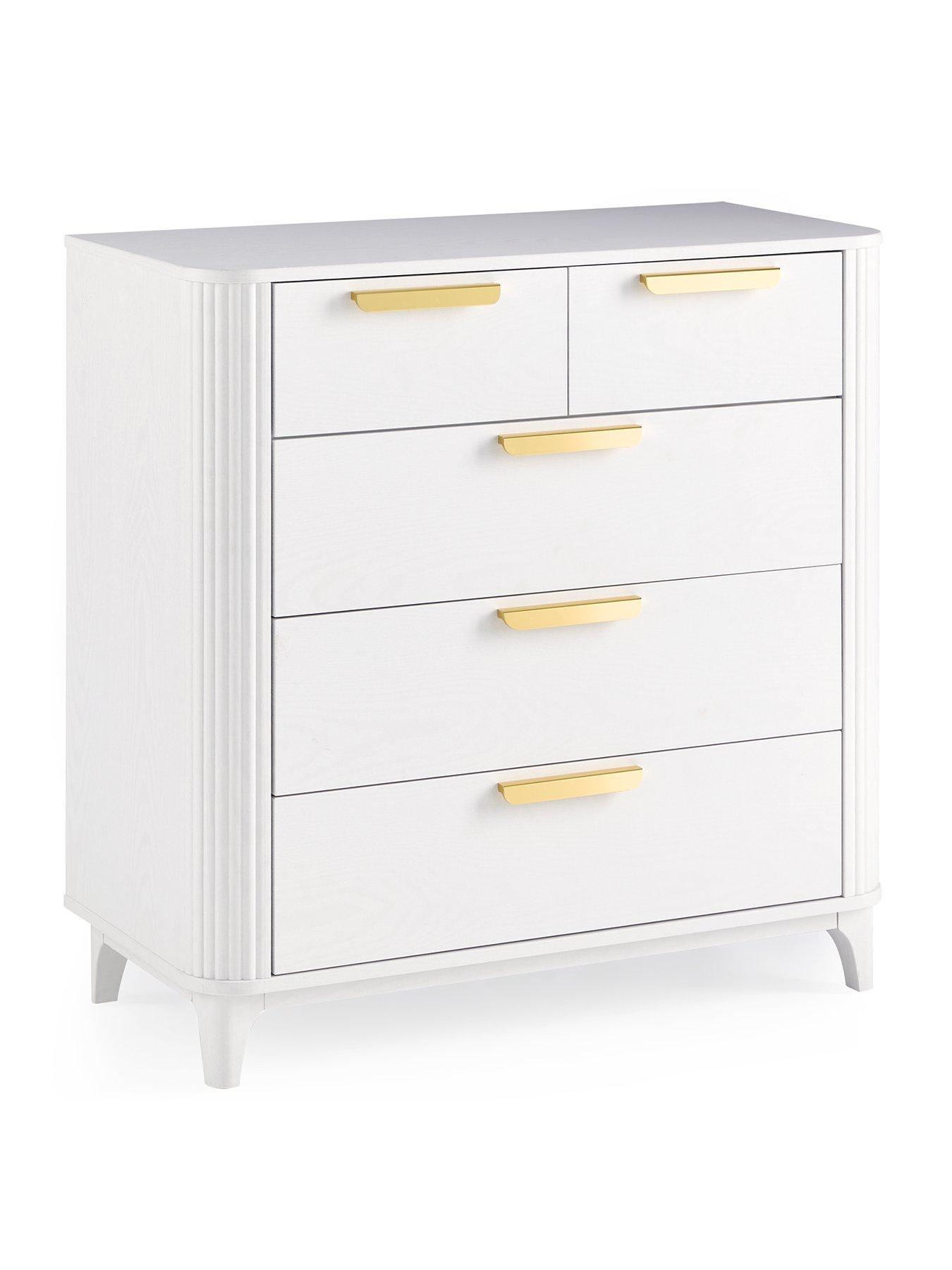 Image 3 of 7 of Very Home Carina 2 + 3&nbsp;&nbsp;Drawer Chest - White - FSC&reg; Certified