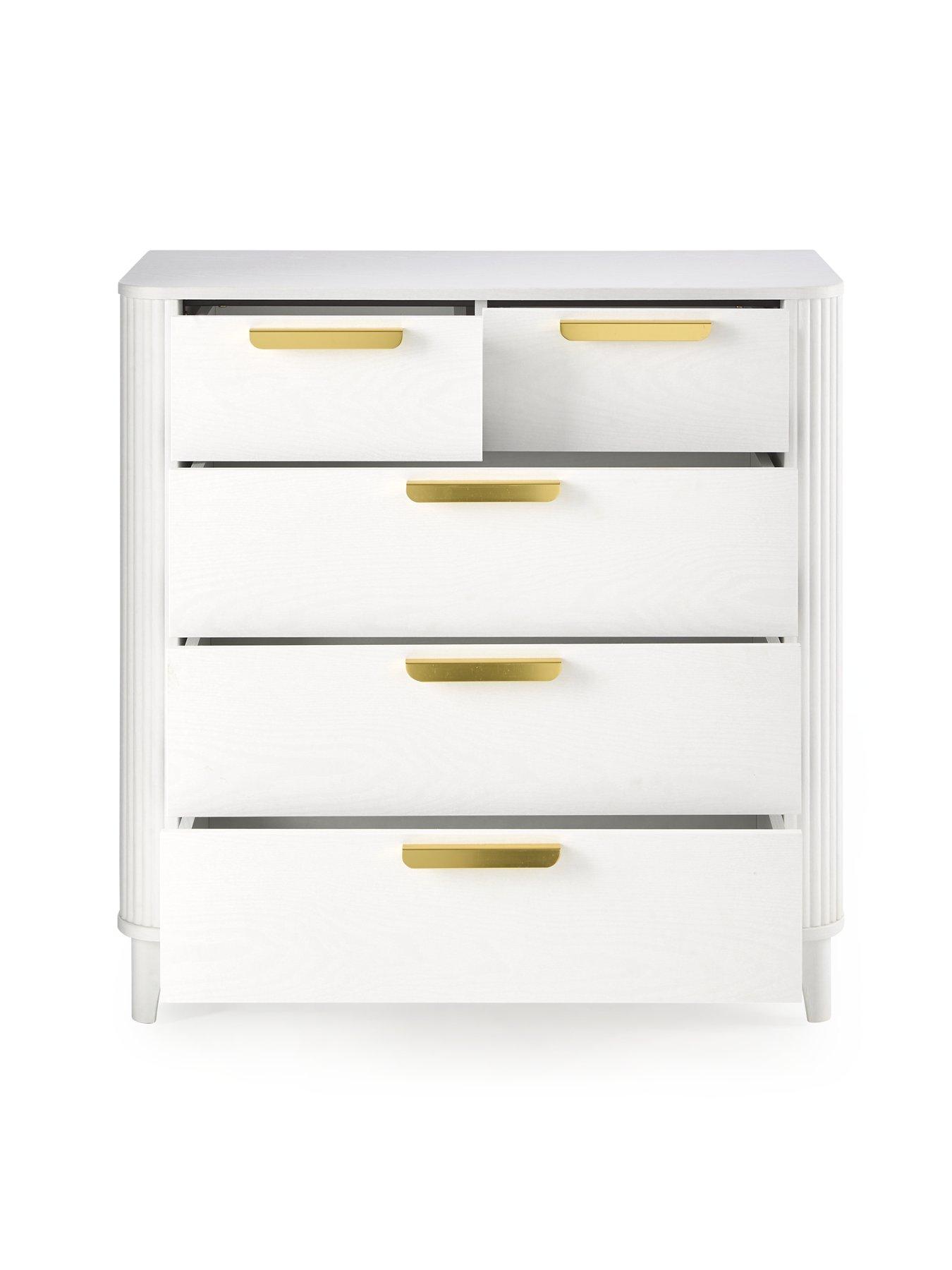 Image 4 of 7 of Very Home Carina 2 + 3&nbsp;&nbsp;Drawer Chest - White - FSC&reg; Certified