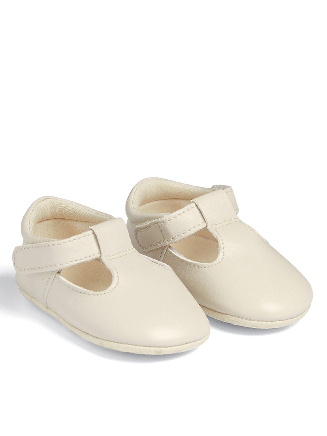 mamas-papas-baby-unisex-t-bar-pram-shoes-white
