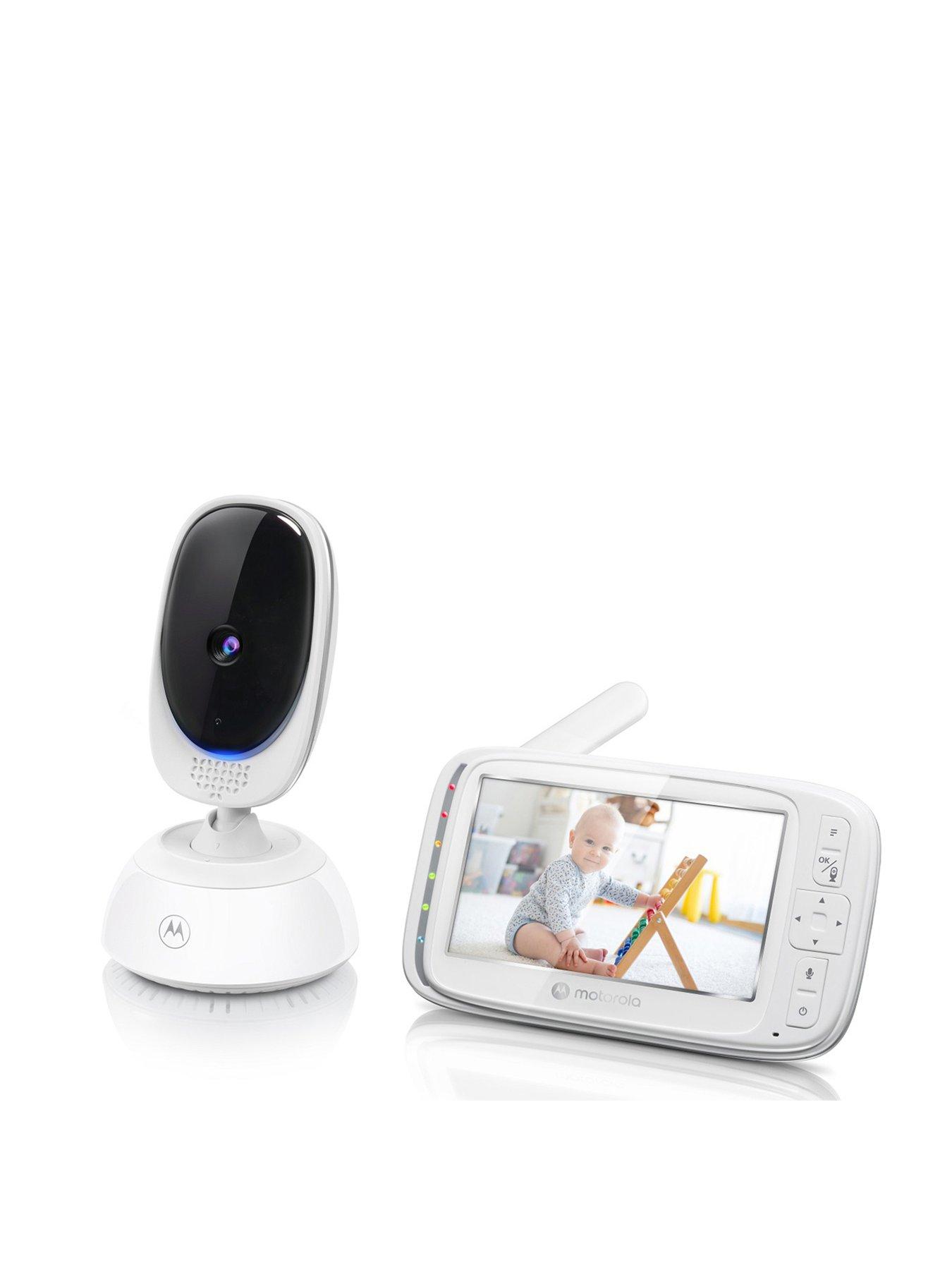  image of motorola-vm75-5-video-baby-monitor-with-remote-pan-amp-temperature-monitoring