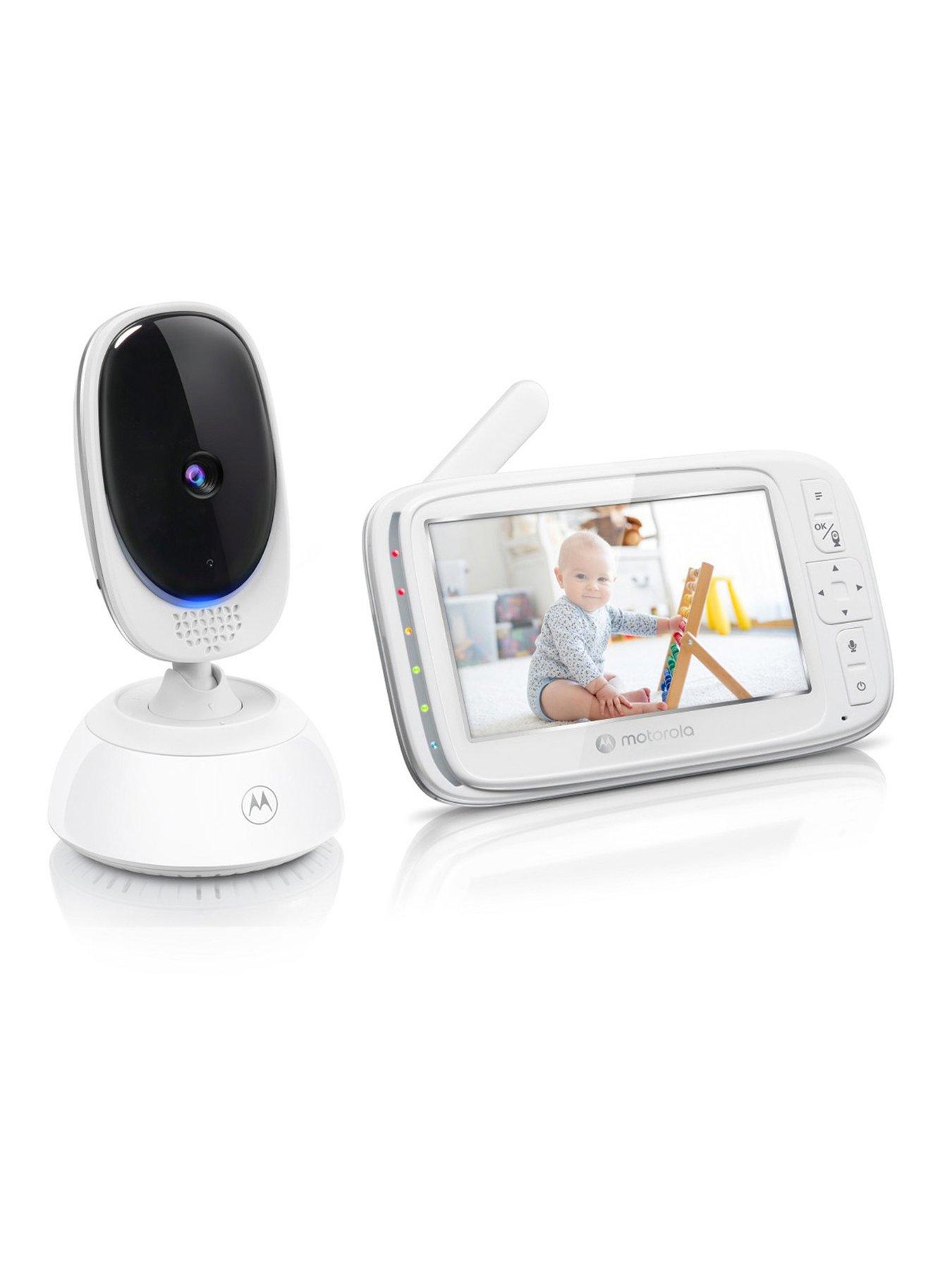  image of motorola-vm75-5-video-baby-monitor-with-remote-pan-amp-temperature-monitoring