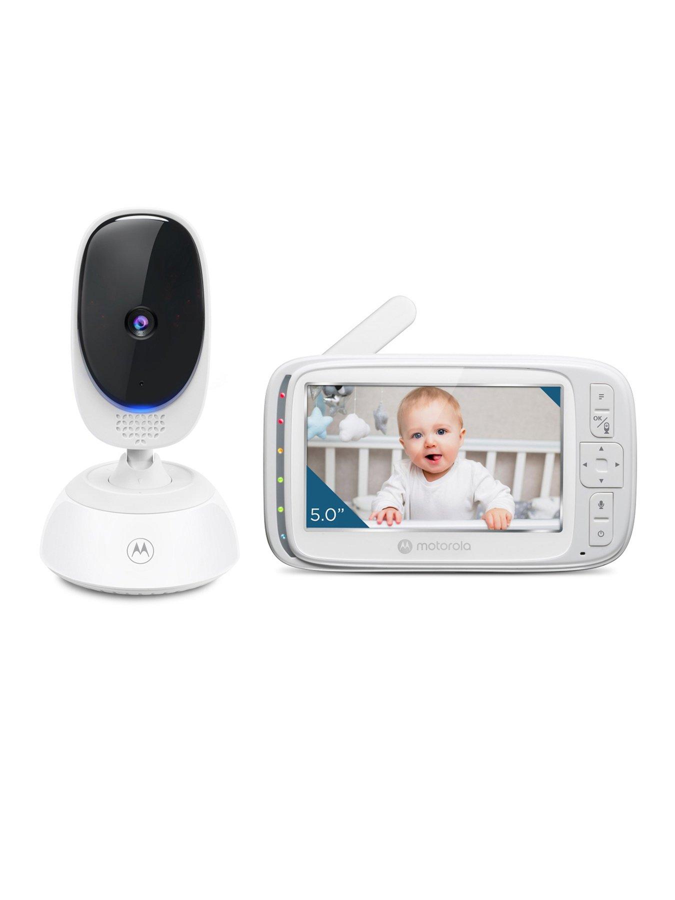  image of motorola-vm75-5-video-baby-monitor-with-remote-pan-amp-temperature-monitoring