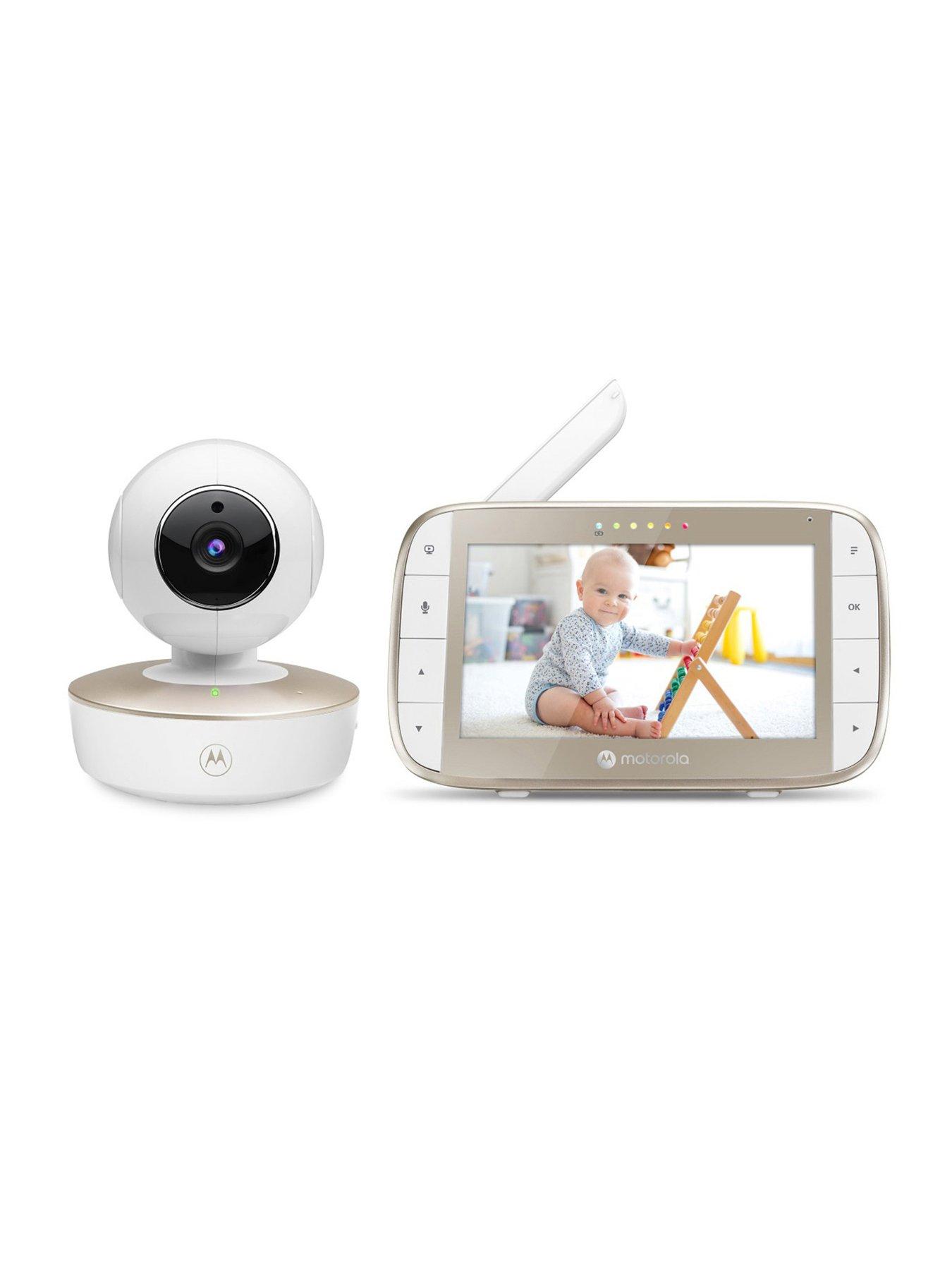 Motorola VM50G 5" Video Baby Monitor with Remote Pan/Tilt  &  Temperature Monitoring