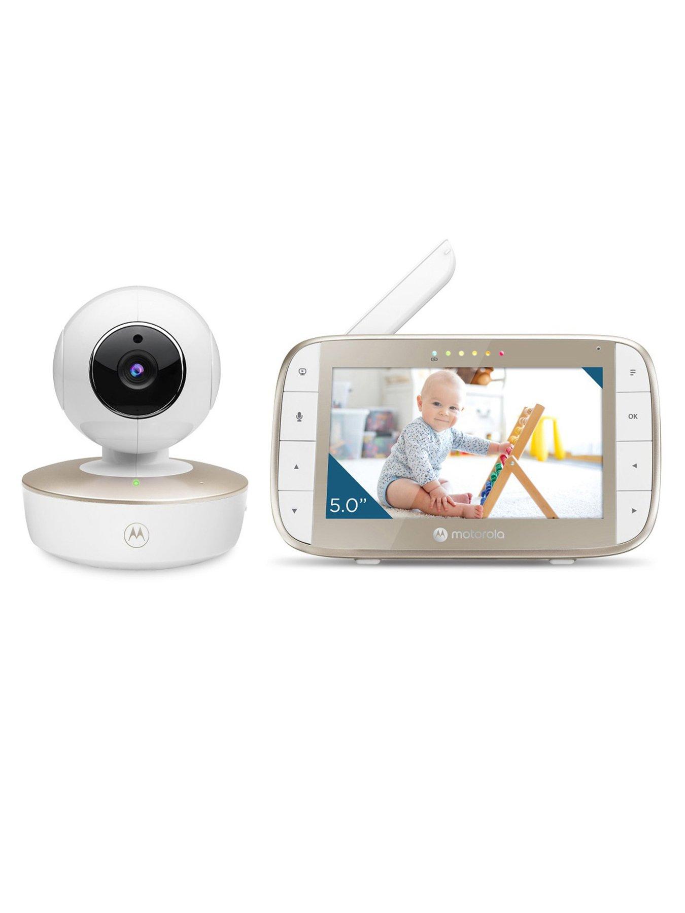  image of motorola-vm50g-5-video-baby-monitor-with-remote-pantilt-amp-temperature-monitoring