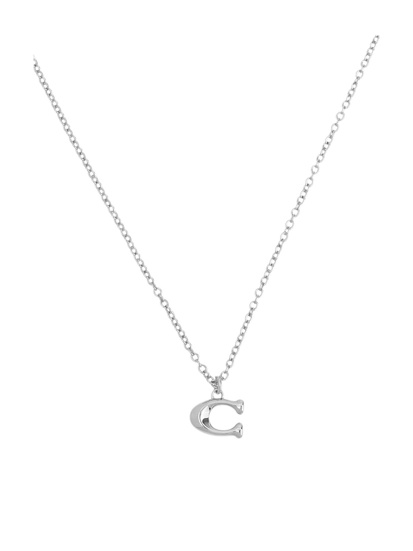  image of coach-signature-starter-necklace