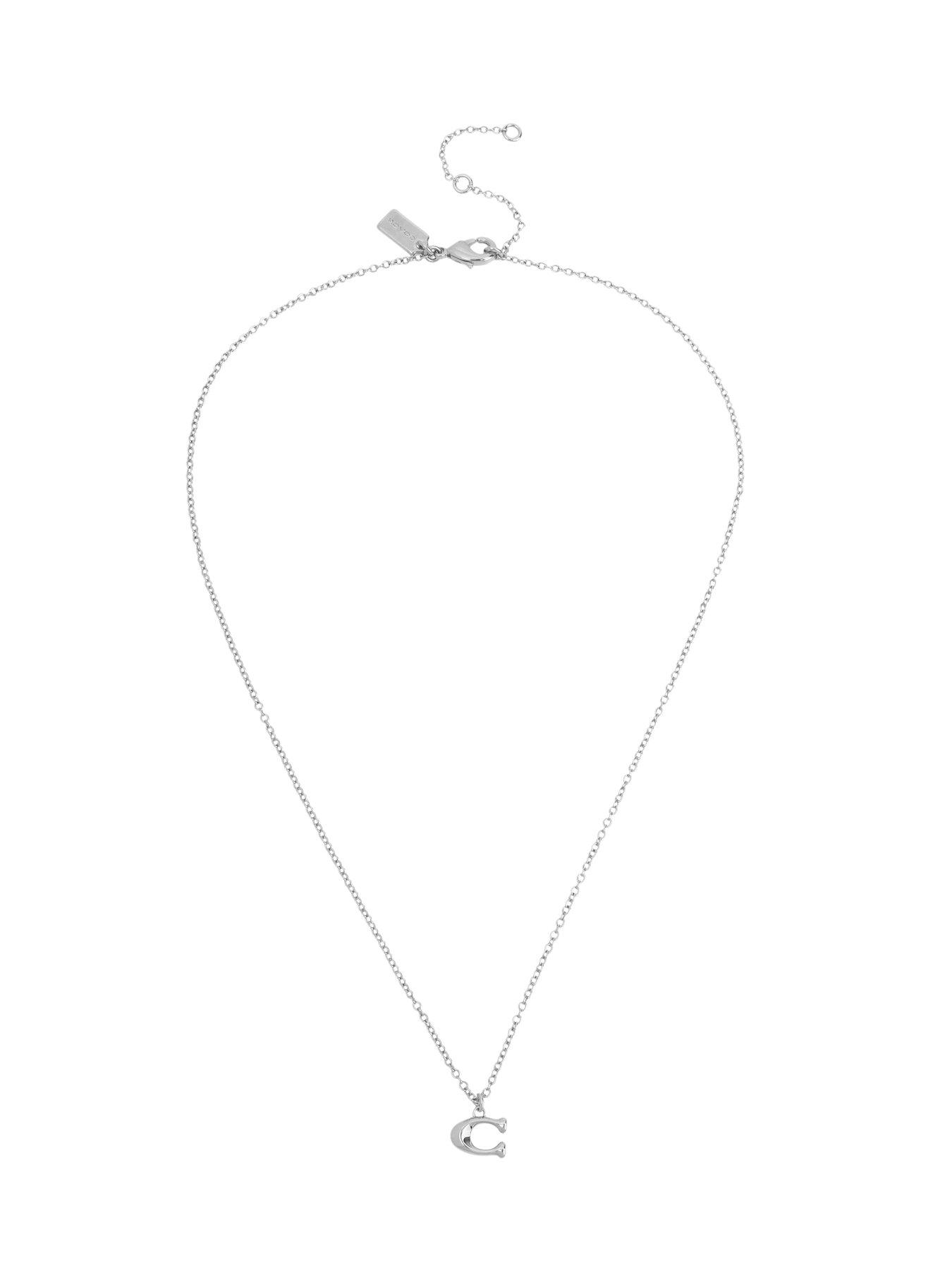  image of coach-signature-starter-necklace