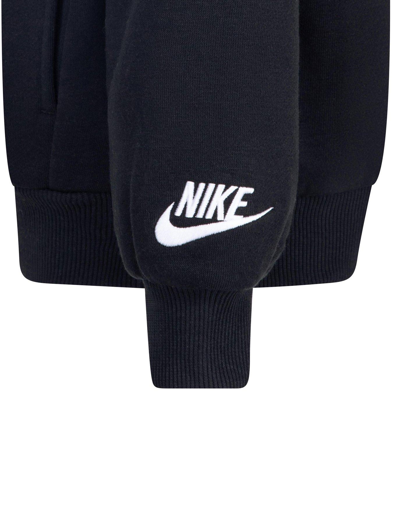  image of nike-kids-unisex-powder-play-overhead-hoodie-black