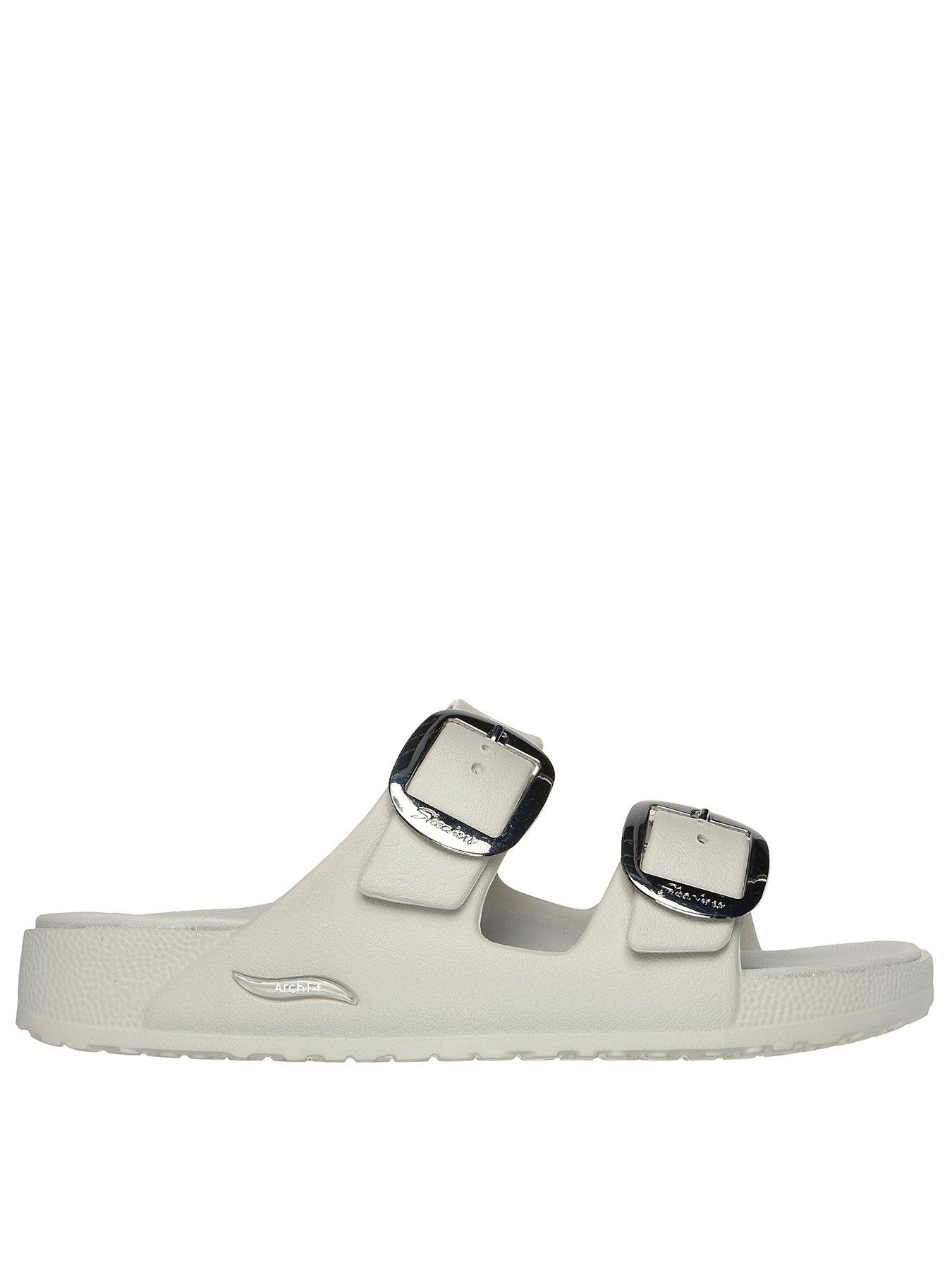 skechers-arch-fit-cali-breeze-20-gold-star-molded-double-band-slide-wlarge-metal-buckles-natural