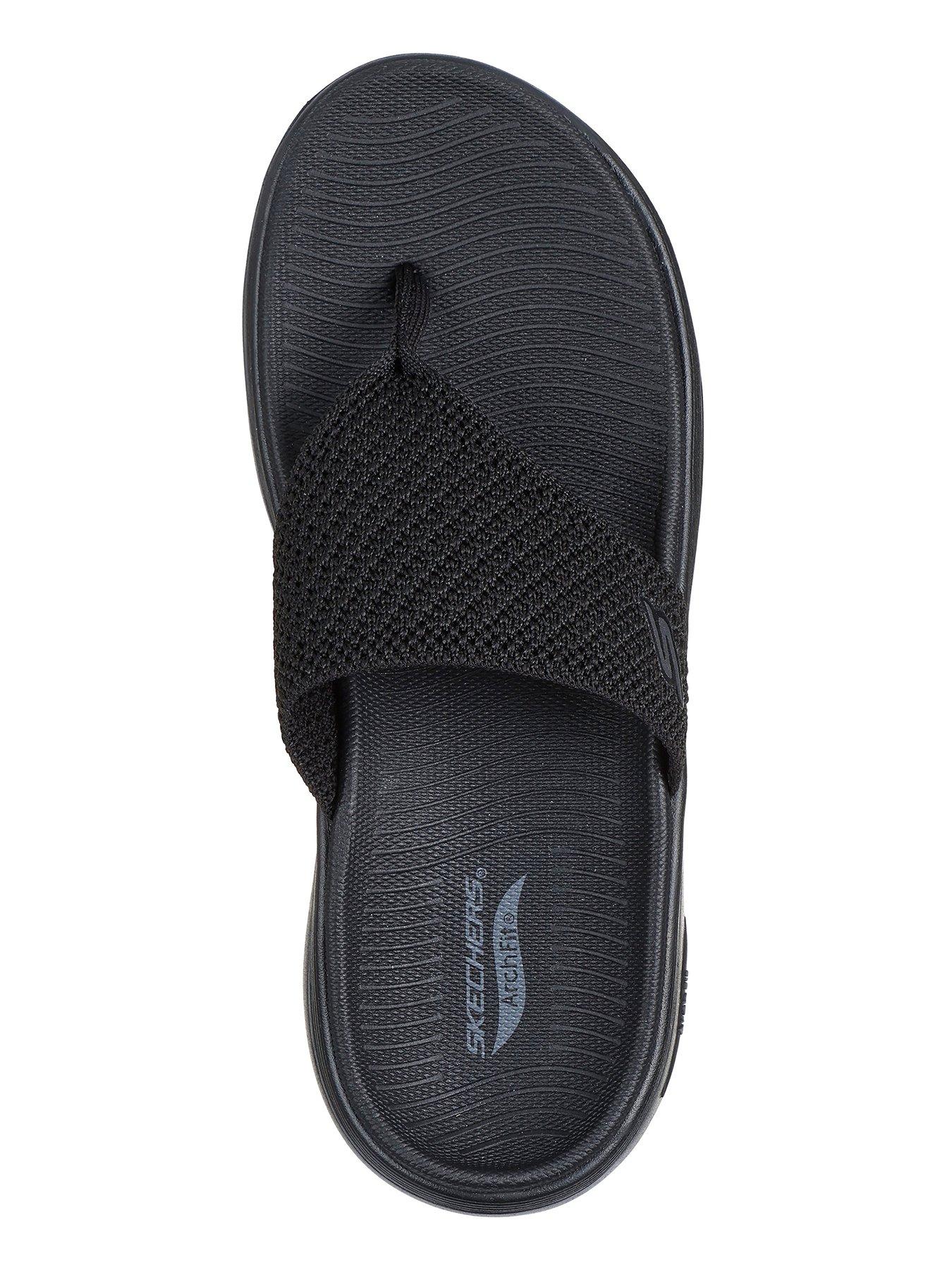  image of skechers-go-walk-arch-fit-20-sandal-black