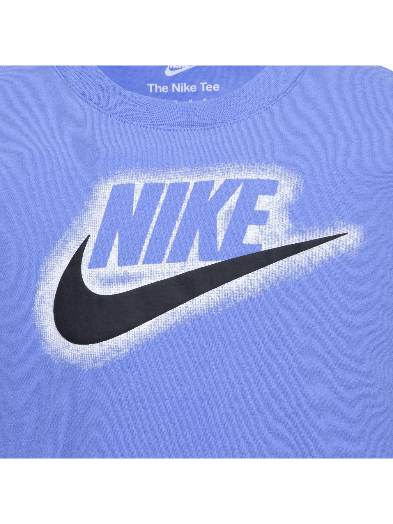  image of nike-kids-boys-powder-play-long-sleeve-t-shirt-blue