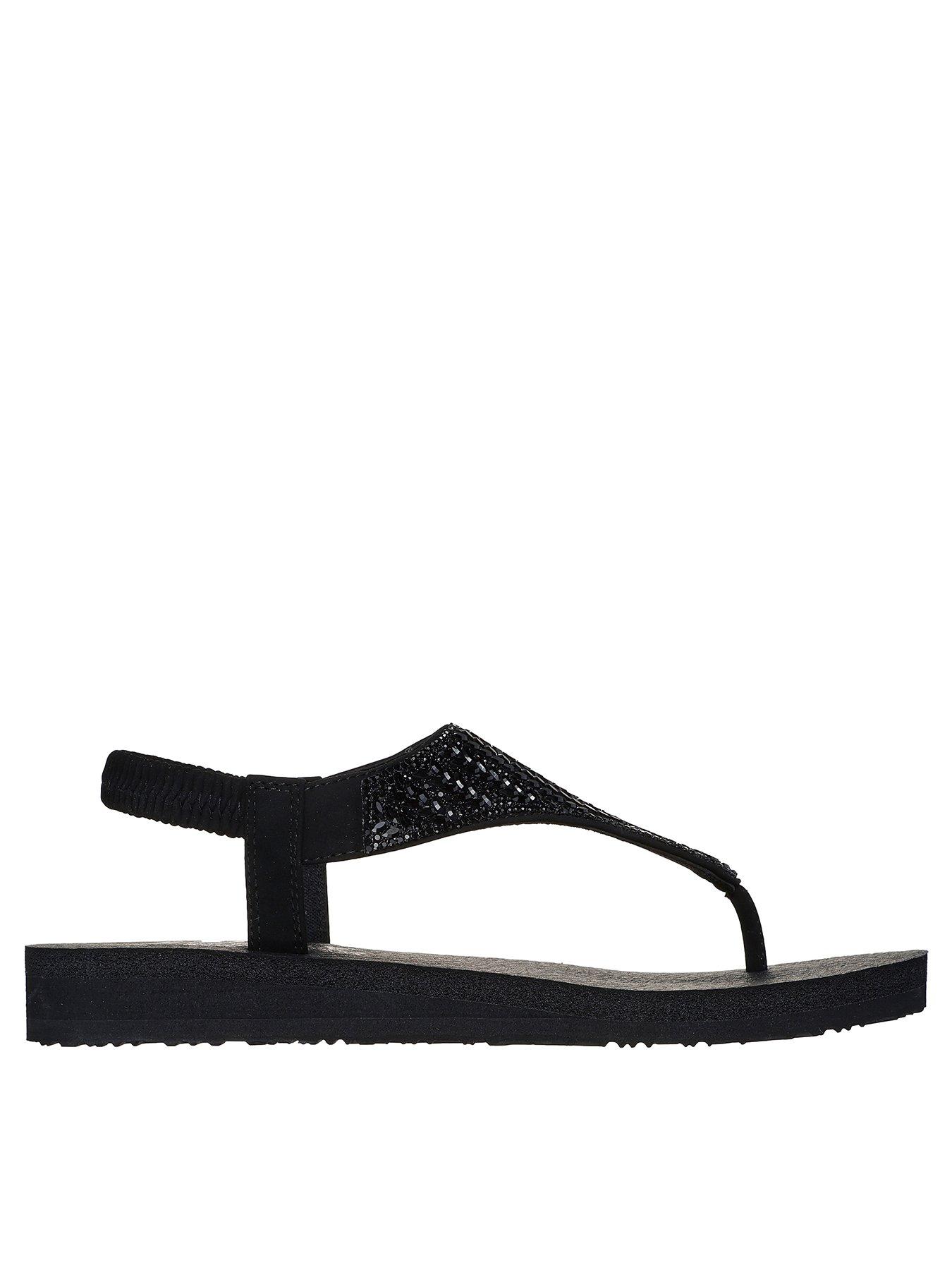 skechers-meditation-glamorous-muse-oval-gem-sling-back-sandal-black-mitobuckrhinestone-trim