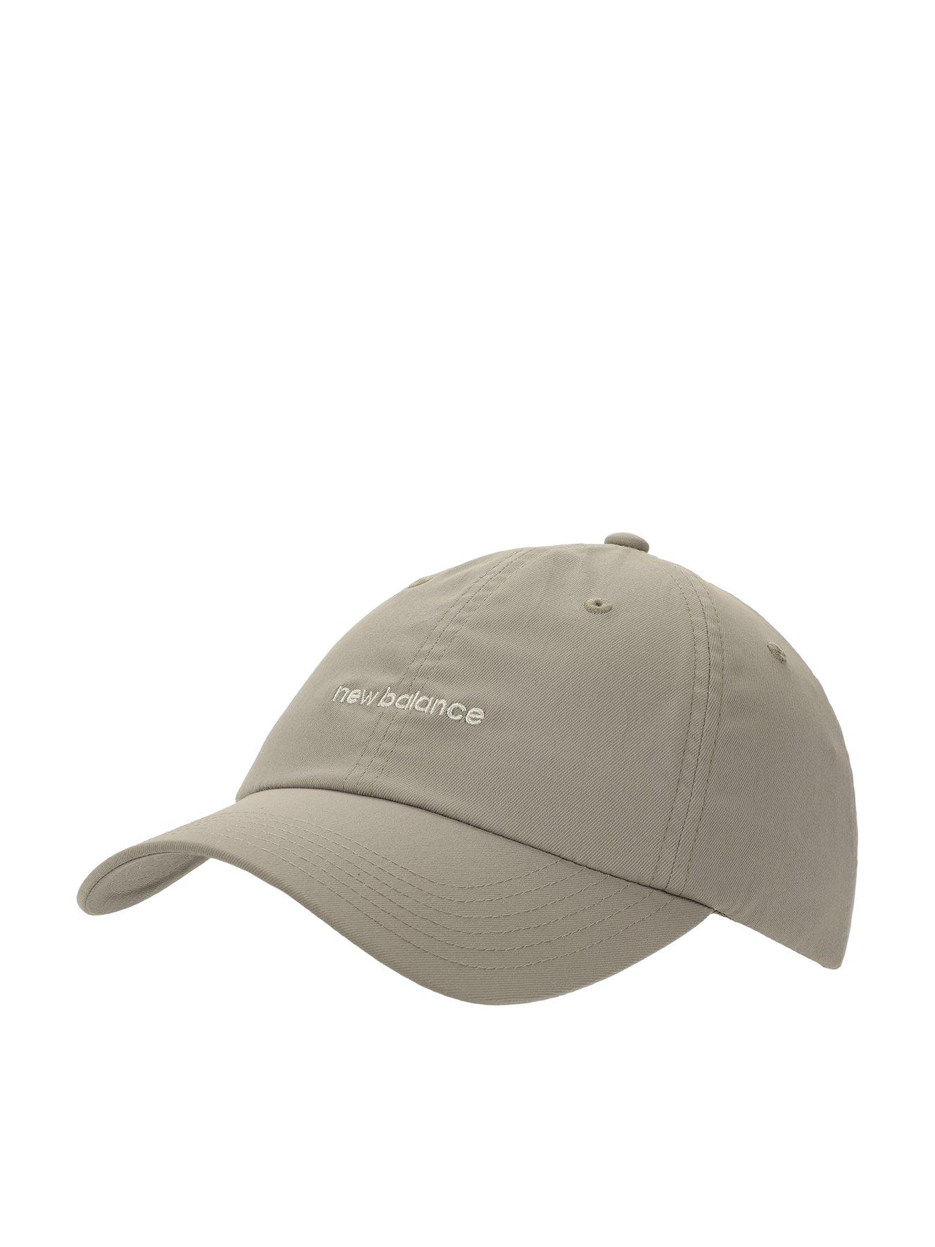 Image 1 of 3 of New Balance Women's 6 Panel Linear Logo Hat- Khaki