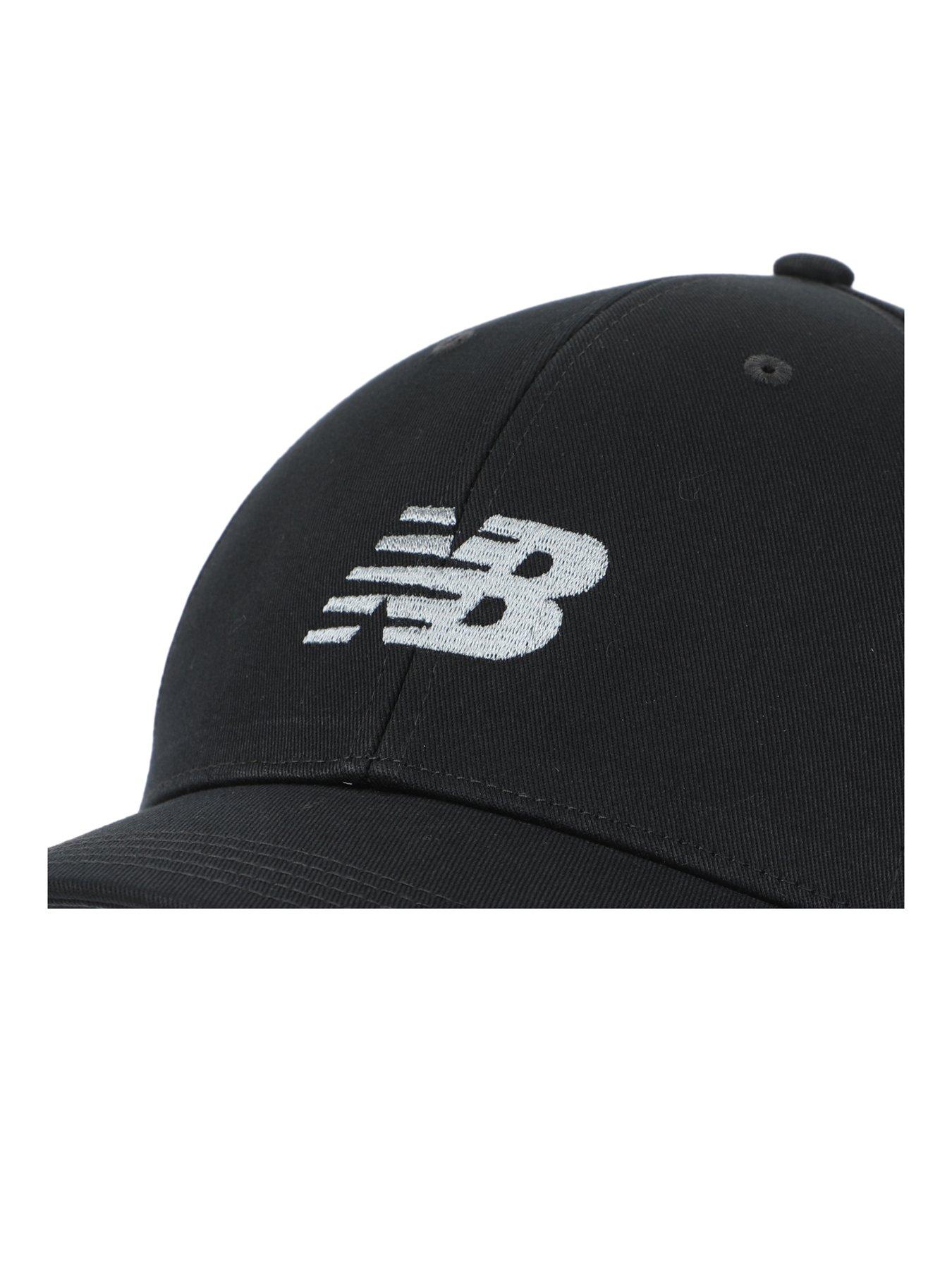  image of new-balance-6-panel-structured-snapback-black