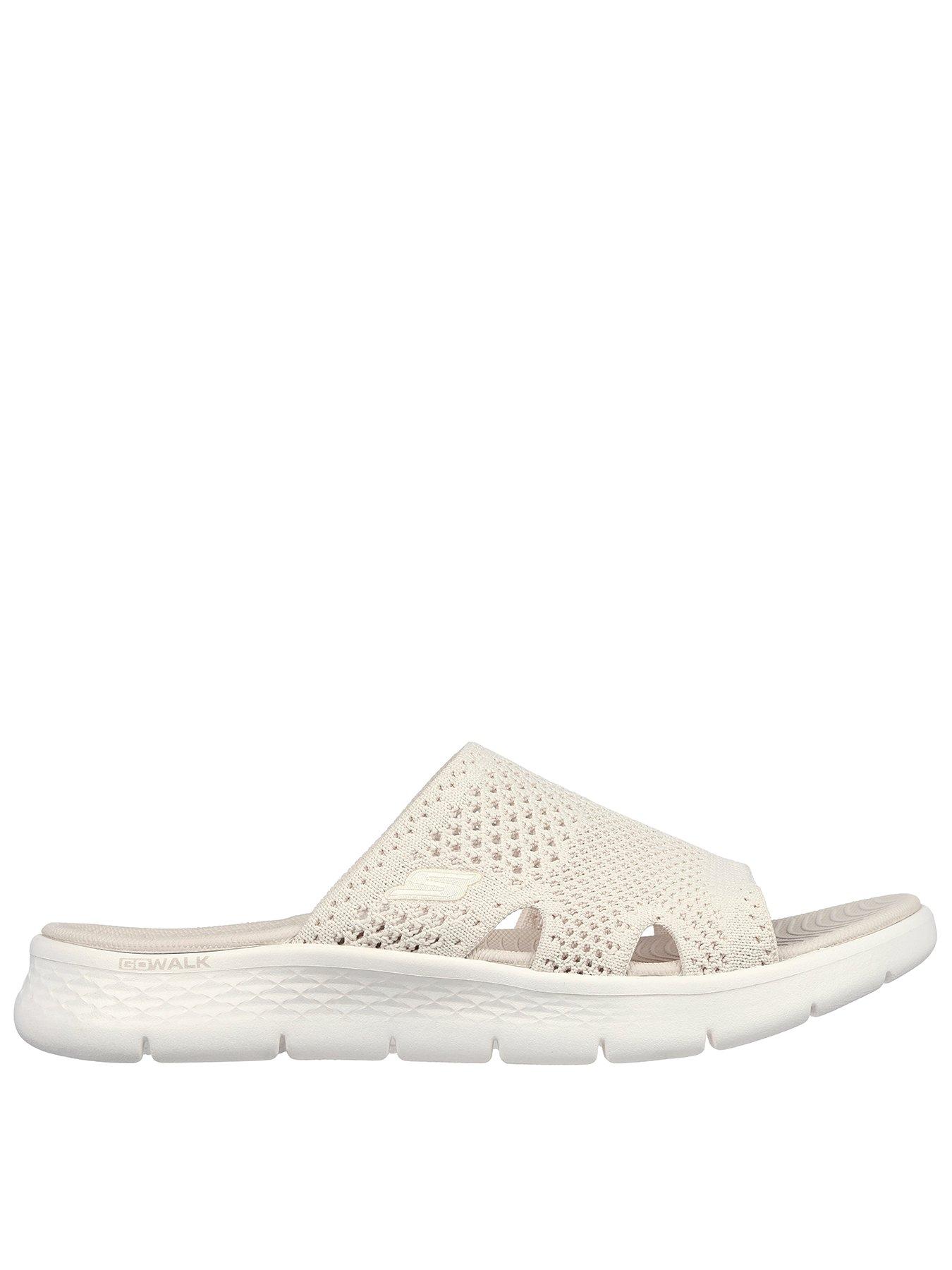skechers-go-walk-flex-sandal-textured-knit-slide-natural