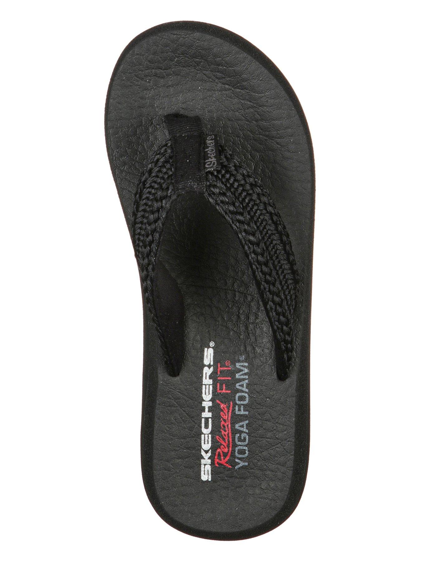  image of skechers-asana-hidden-valley-yoga-foam-sandal-black