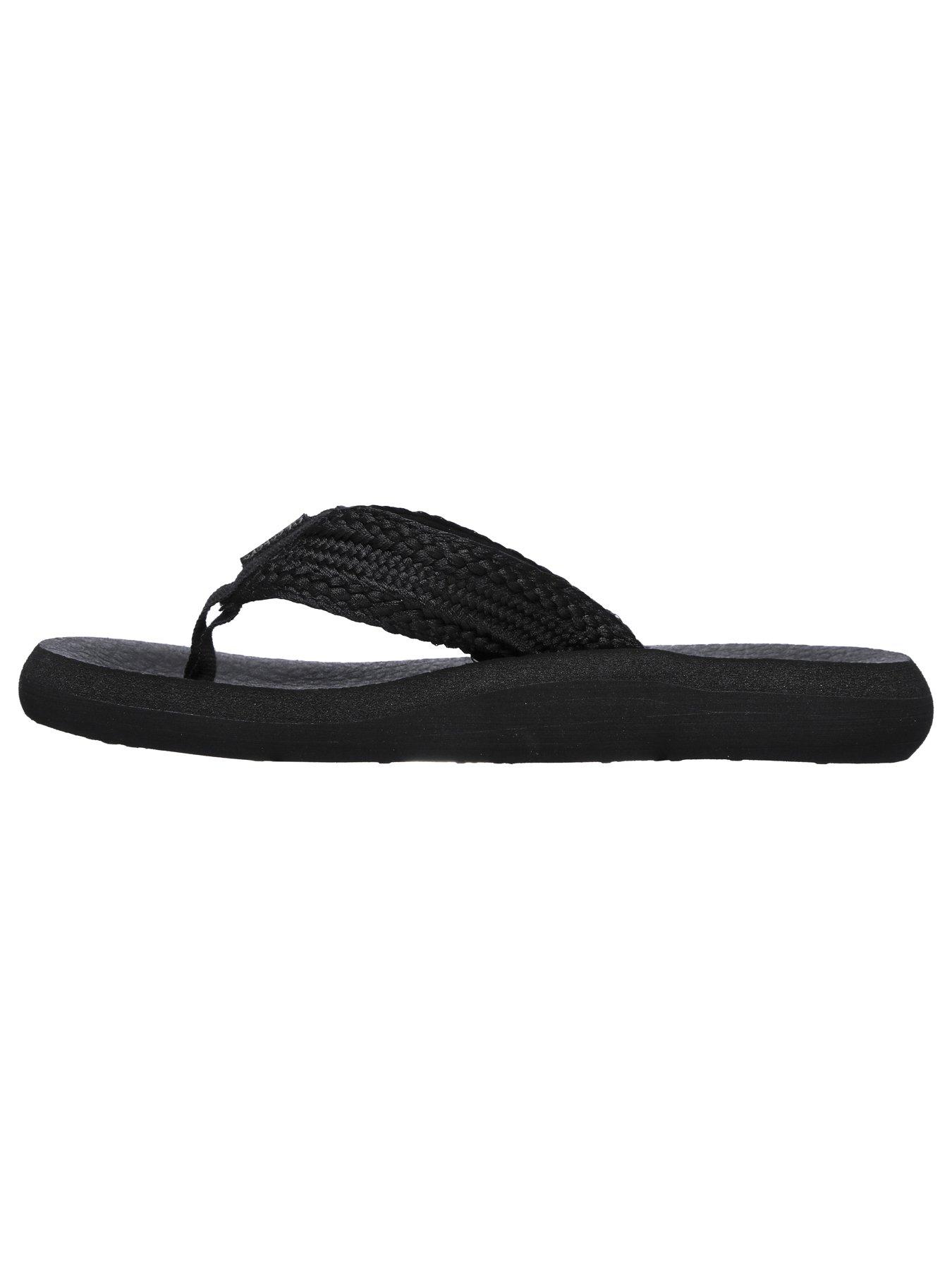  image of skechers-asana-hidden-valley-yoga-foam-sandal-black